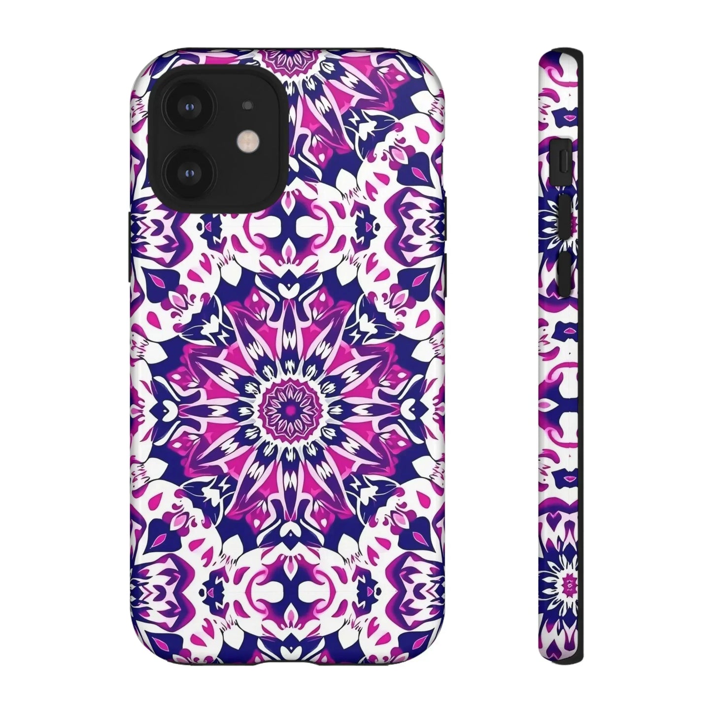 Vibrant Mandala Phone Case – Artistic Protection for iPhone & Galaxy - KarArmDesign
