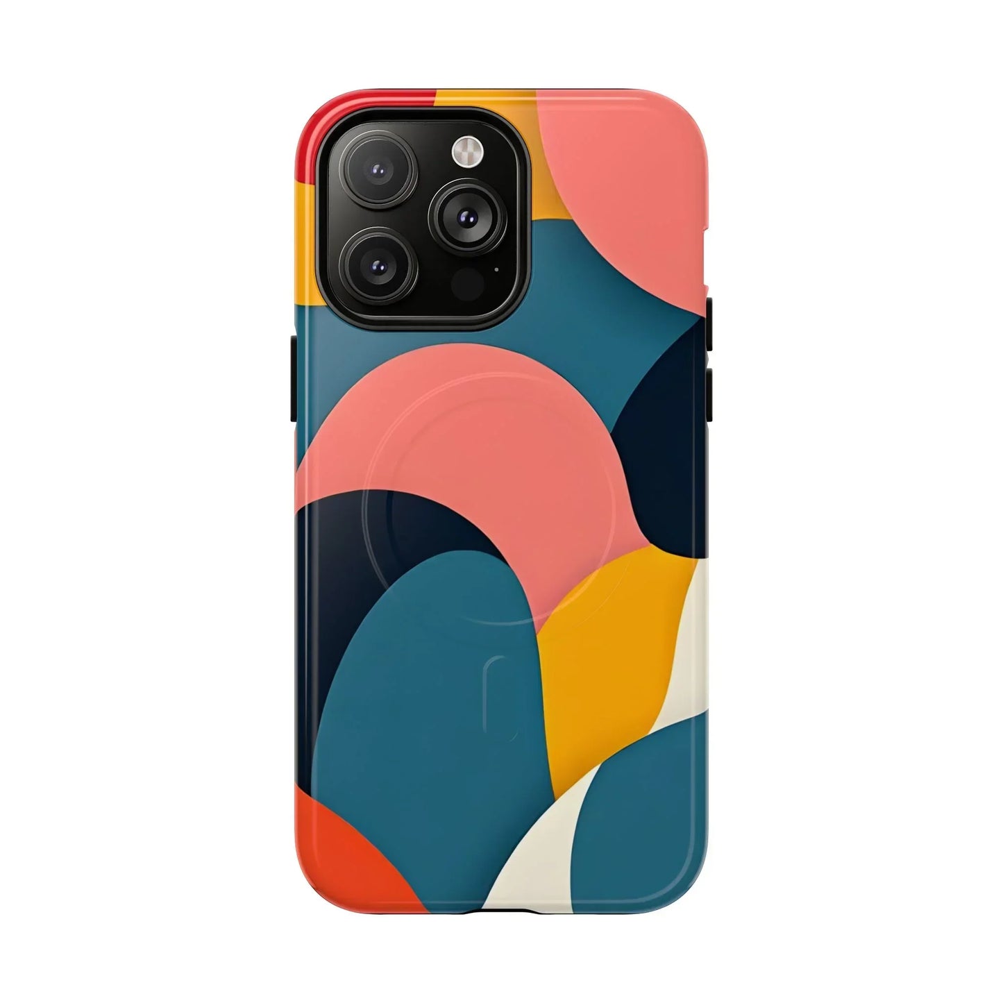 Colorful Abstract Art Phone Case for iPhone 14-16 Models - KarArmDesign