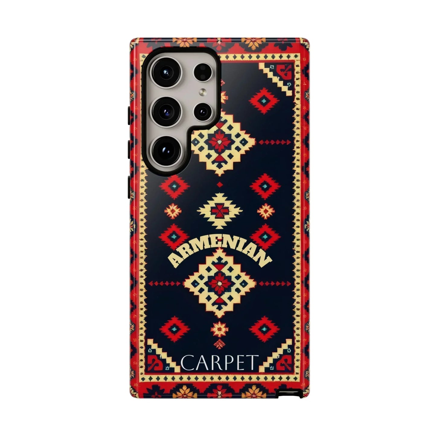 Armenian Carpet Design Phone Case for Samsung Galaxy and Google Pixel Models - KarArmDesign