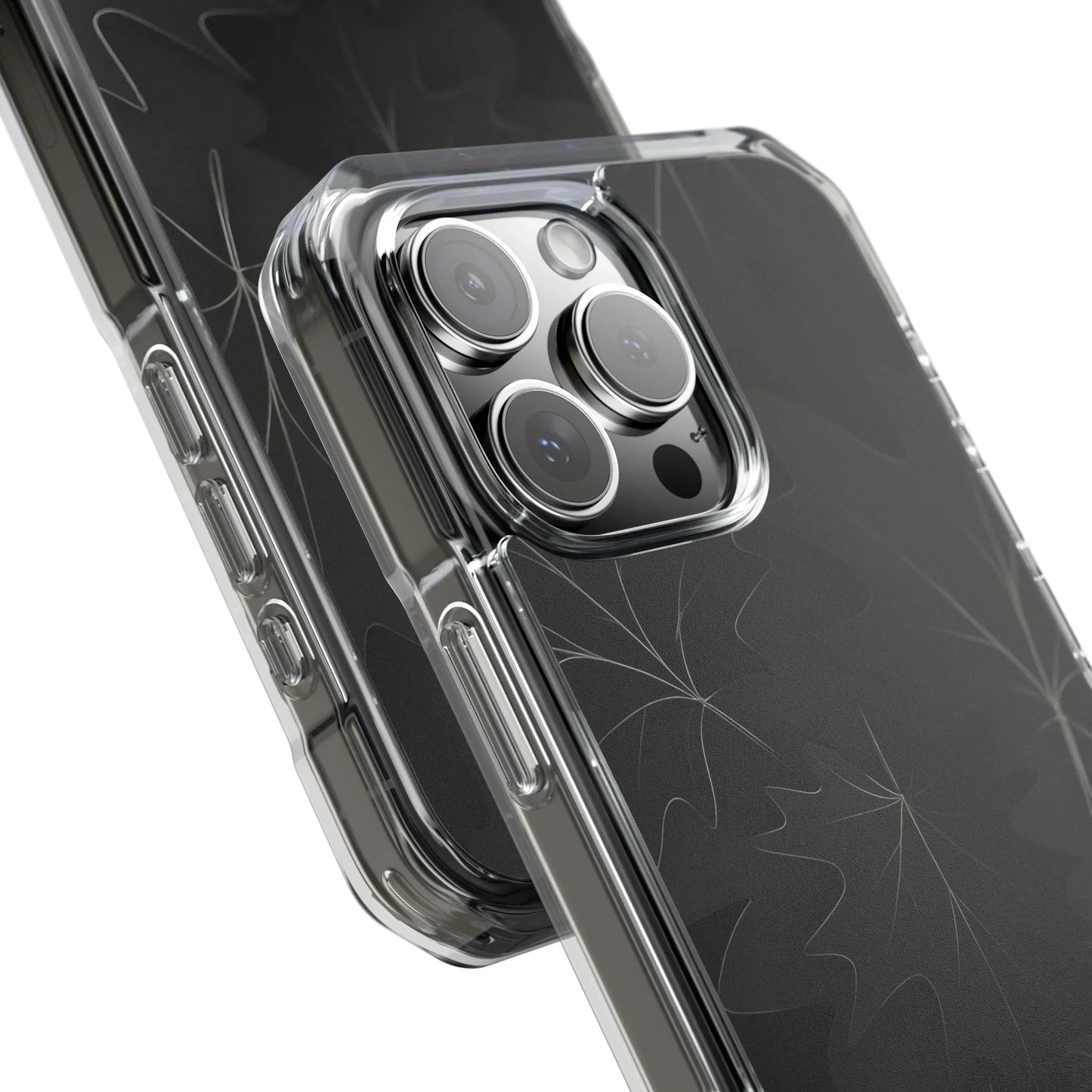 Botanical Noir Phone Case for iPhone 14-16 Models - KarArmDesign