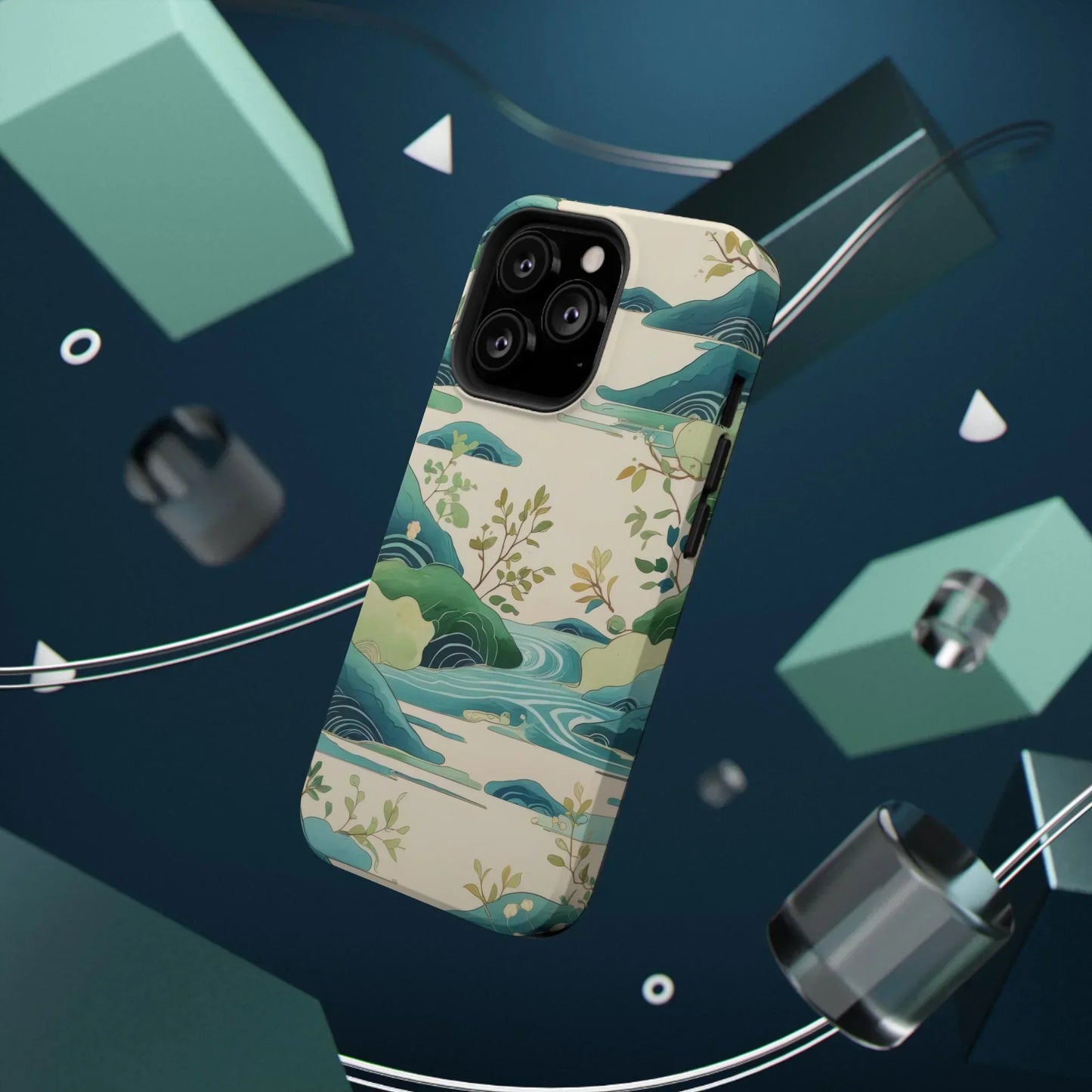 Nature Landscape Phone Case for iPhone 12-16 and Samsung Galaxy S21-S22 Models - KarArmDesign