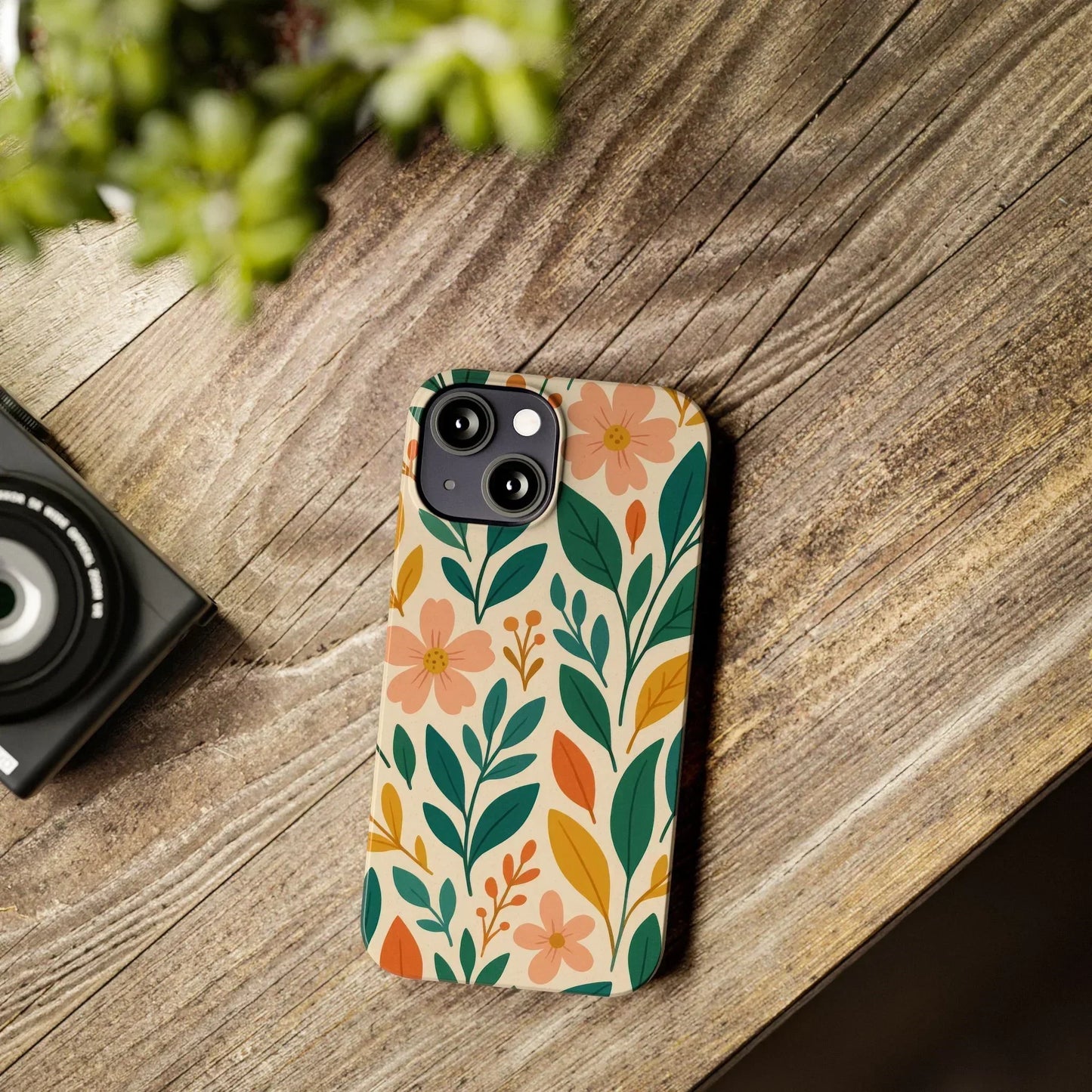 Floral Harmony Phone Case for iPhone 7-16 Models - KarArmDesign