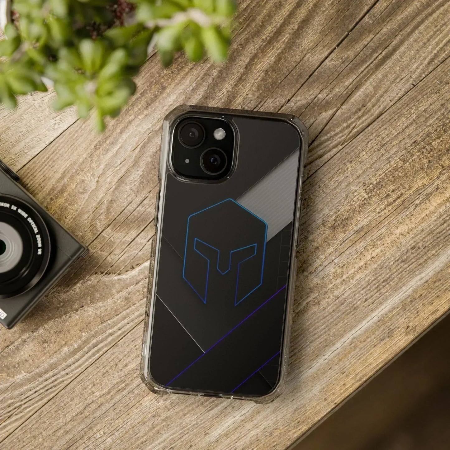 Cyber Warrior Phone Case for iPhone 14-16 Models - KarArmDesign