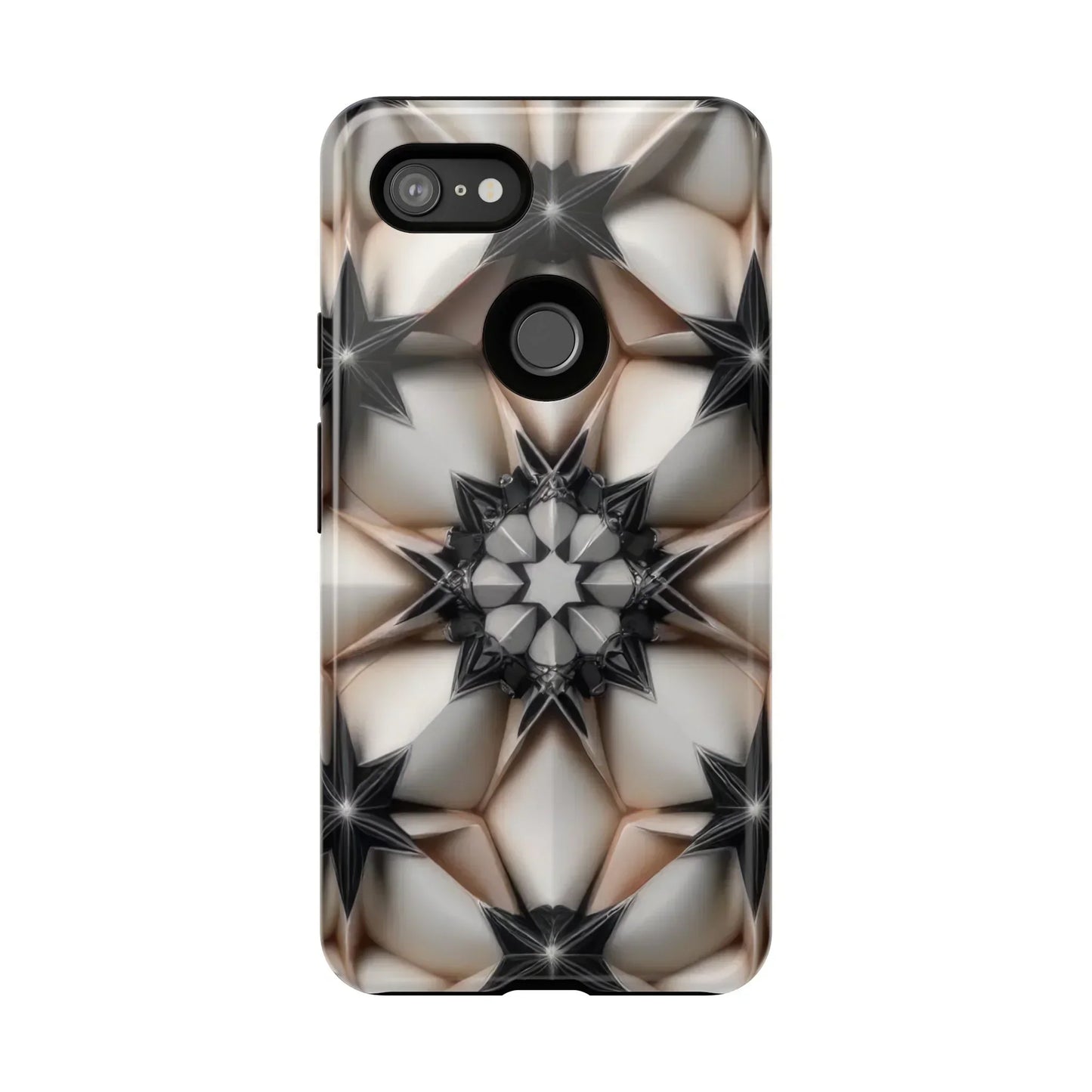 Kaleidoscope Pattern Phone Case for Samsung Galaxy and Google Pixel - KarArmDesign