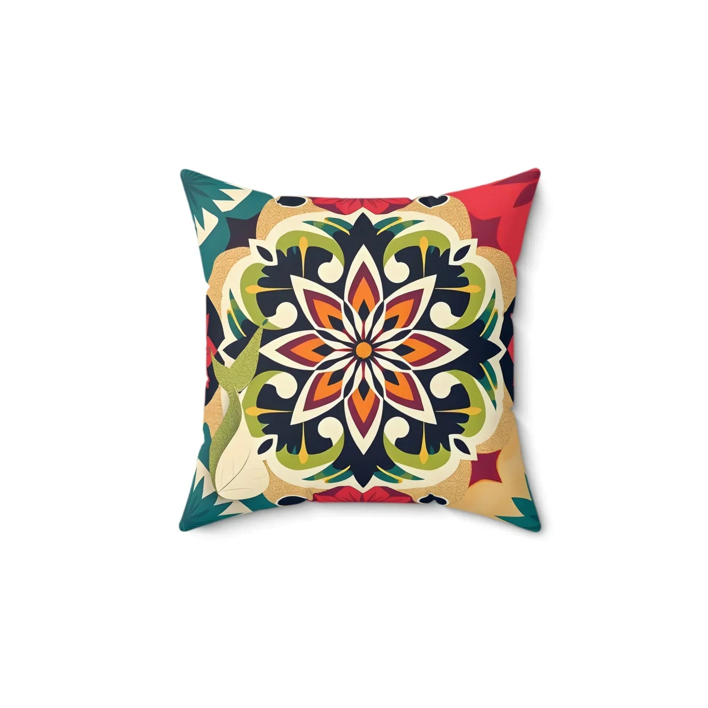 Faux Suede Square Pillow - KarArmDesign