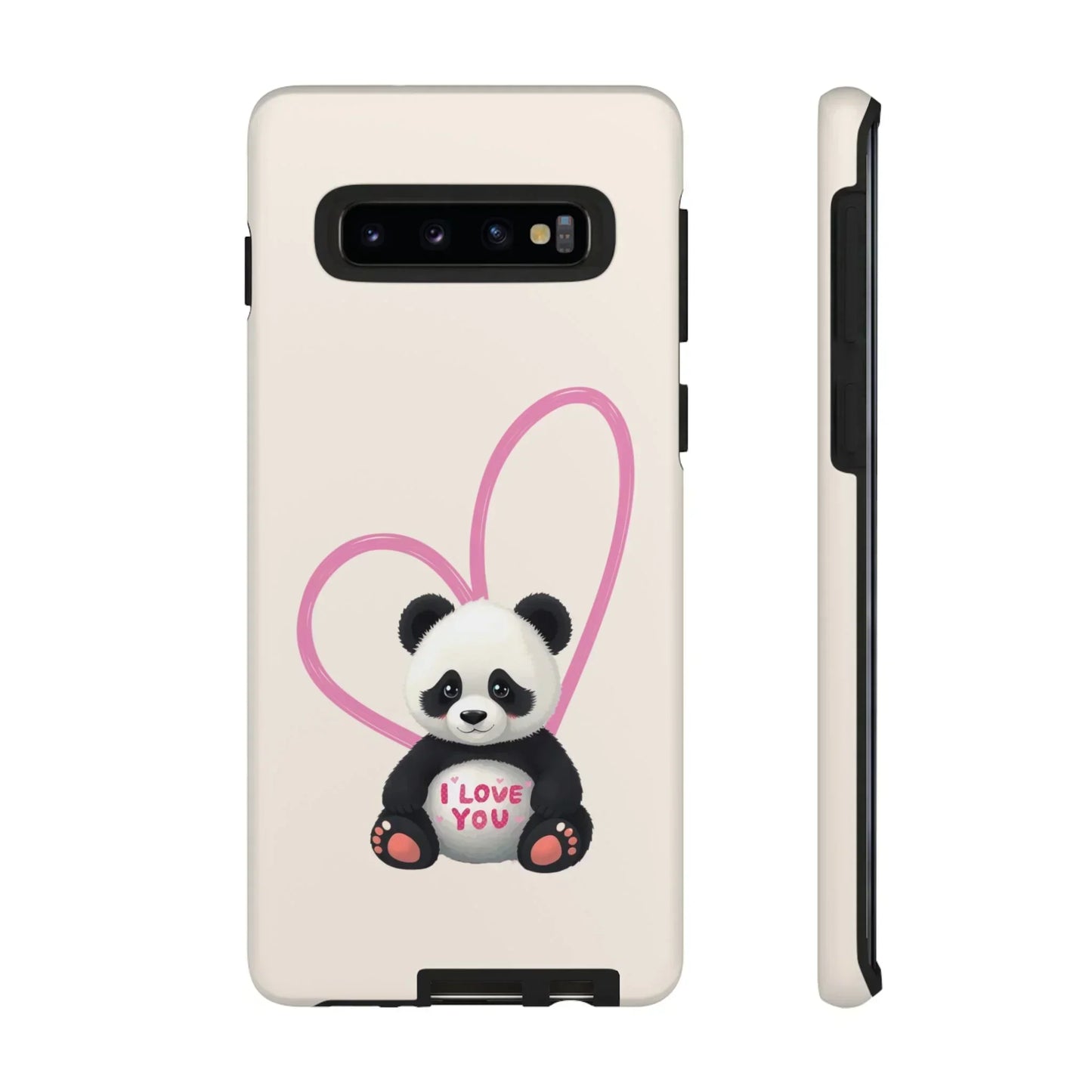 Adorable Panda Phone Case for Samsung Galaxy S10-S25 Models - KarArmDesign