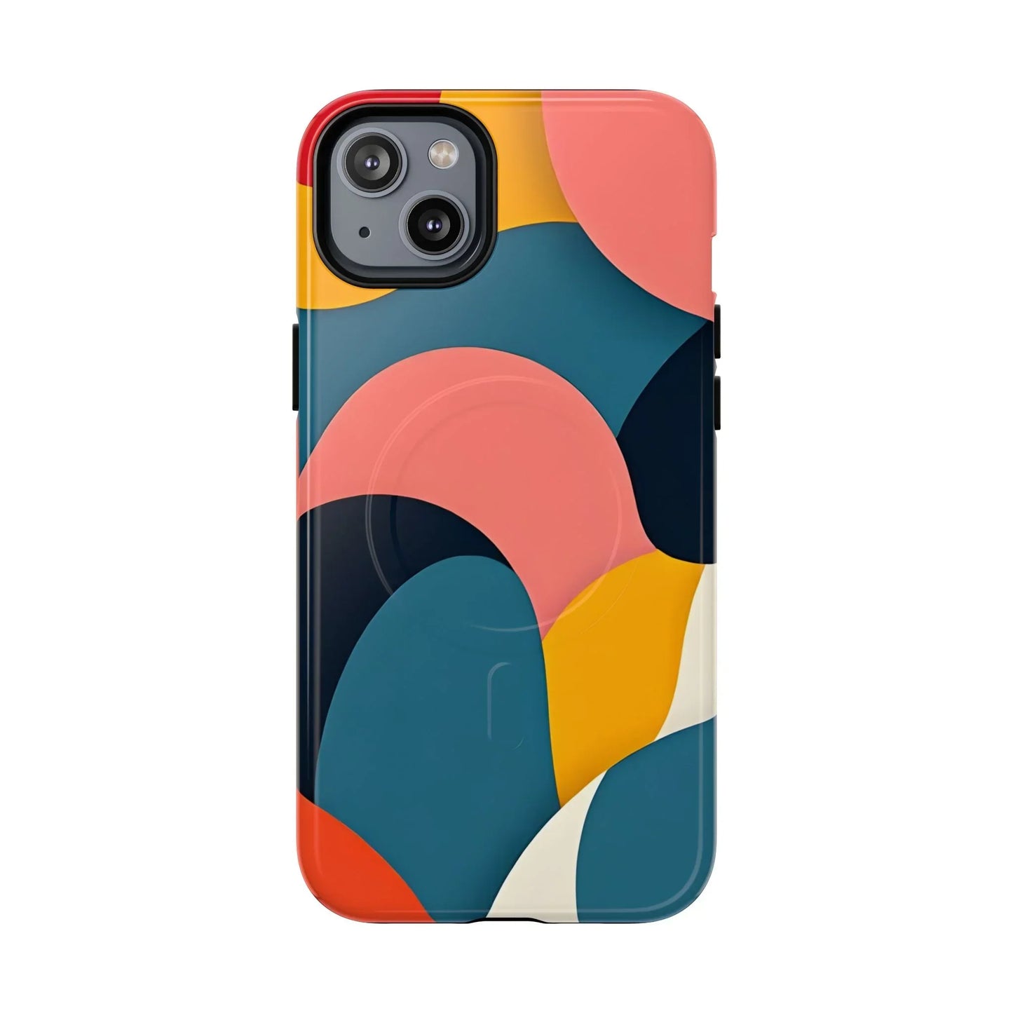Colorful Abstract Art Phone Case for iPhone 14-16 Models - KarArmDesign