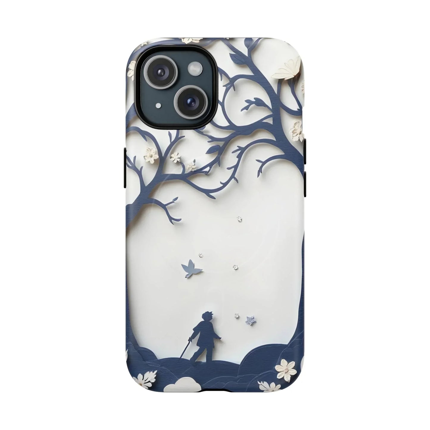 Nature Silhouette Phone Case for iPhone 14-16 Models - KarArmDesign