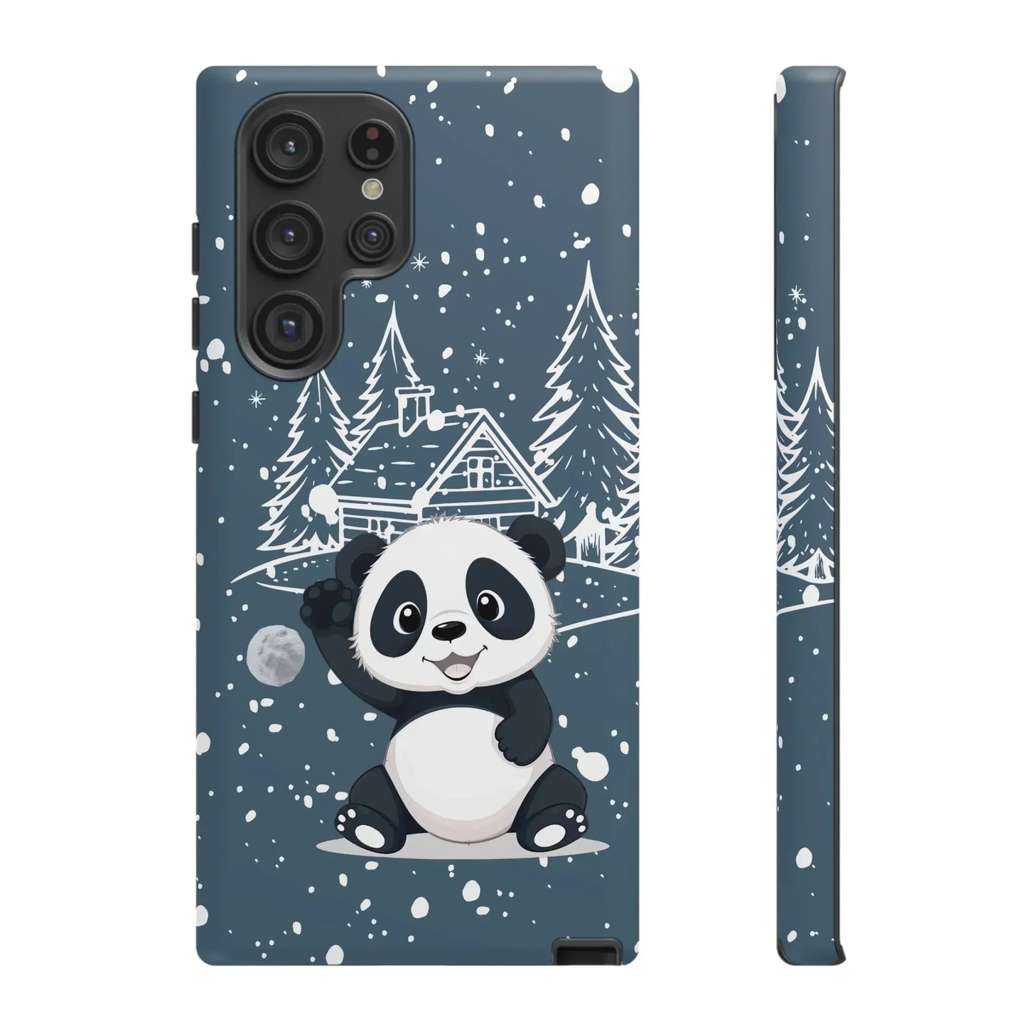 Cute Panda Phone Case for Samsung Galaxy and Google Pixel - KarArmDesign