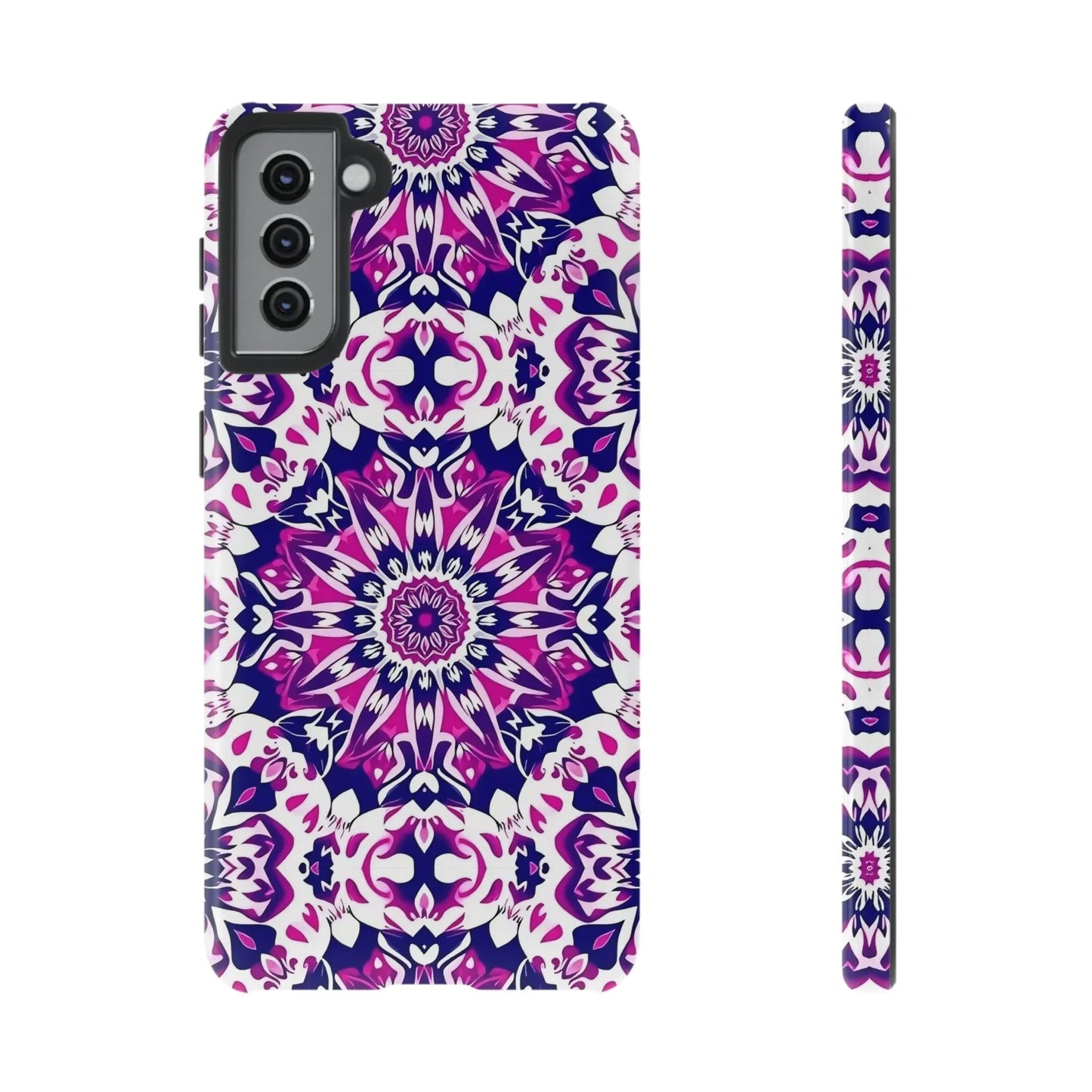 Vibrant Mandala Phone Case – Artistic Protection for iPhone & Galaxy - KarArmDesign