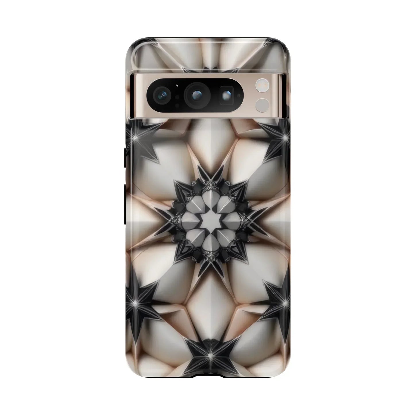 Kaleidoscope Pattern Phone Case for Samsung Galaxy and Google Pixel - KarArmDesign
