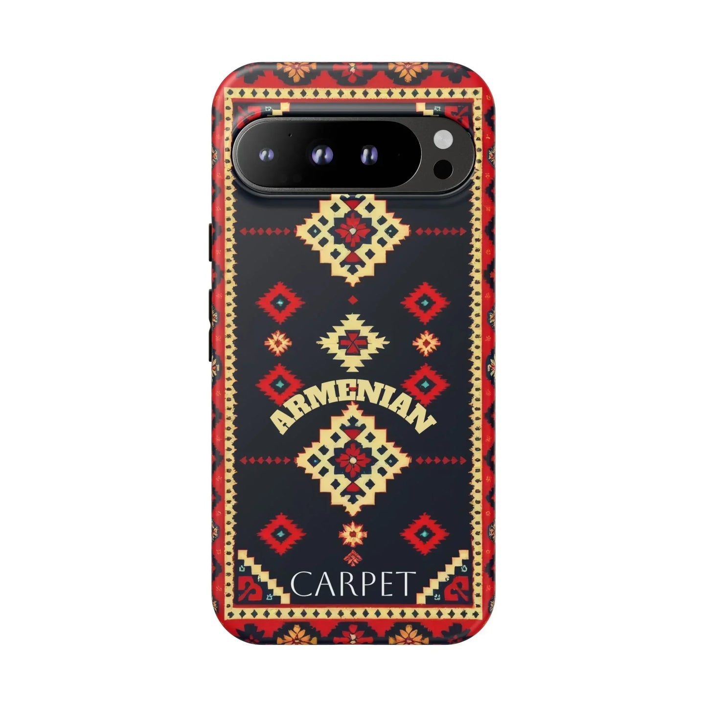 Armenian Carpet Design Phone Case for Samsung Galaxy and Google Pixel Models - KarArmDesign