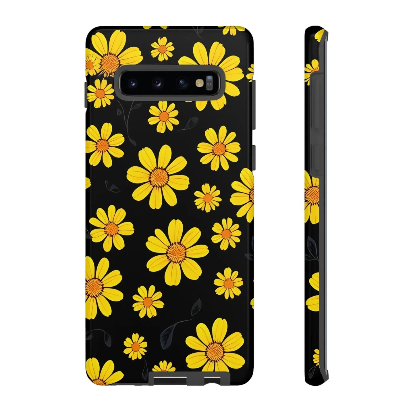 Elegant Floral Phone Case for Samsung Galaxy S10 to S25 - KarArmDesign
