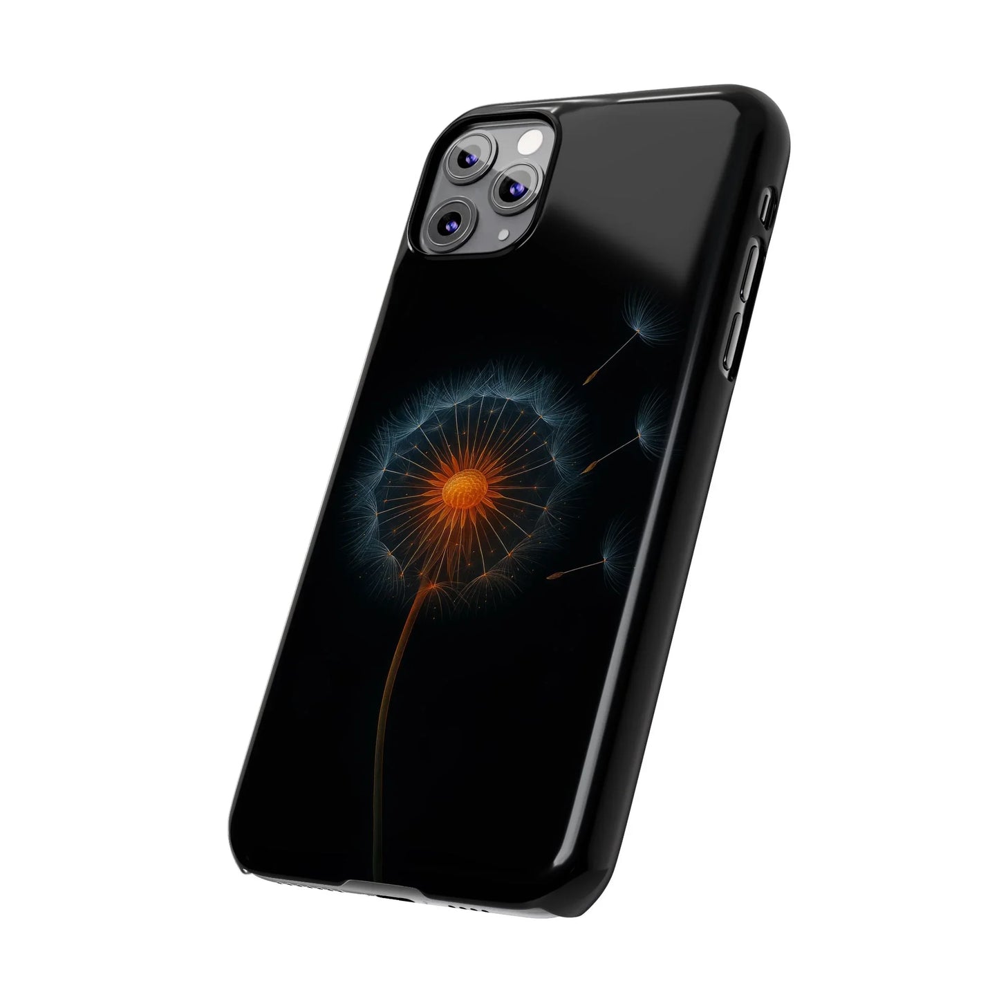 Glowing Dandelion Phone Case for iPhone 7-16 Models - KarArmDesign