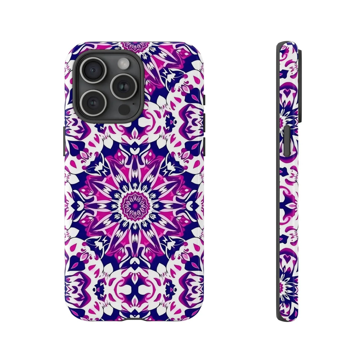 Vibrant Mandala Phone Case – Artistic Protection for iPhone & Galaxy - KarArmDesign