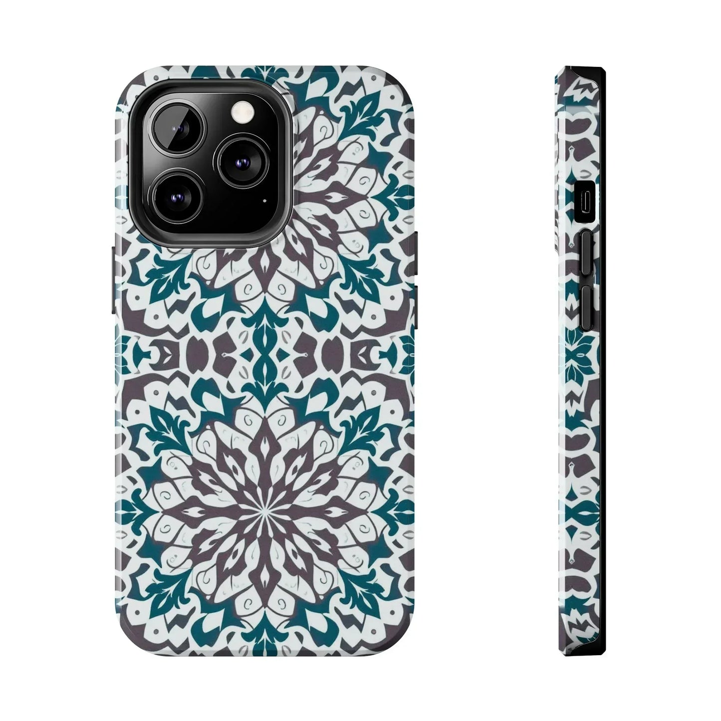 Mandala Phone Case for iPhone 7–16 and Galaxy S21–S24 Models - KarArmDesign