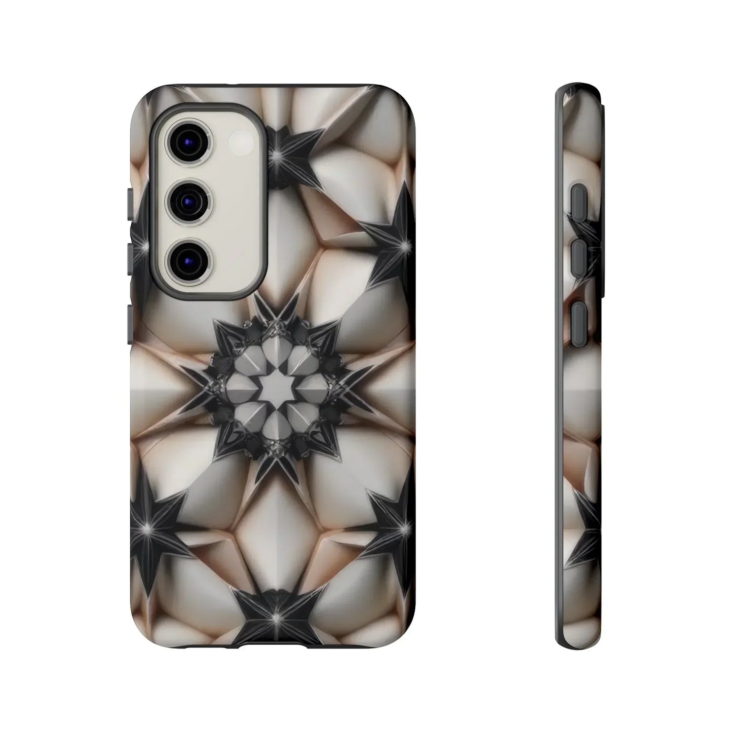 Kaleidoscope Pattern Phone Case for Samsung Galaxy and Google Pixel - KarArmDesign