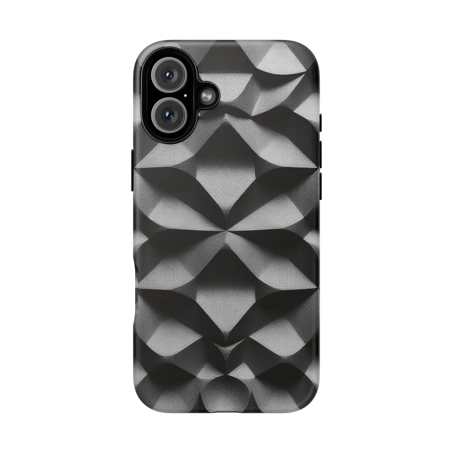 3D Geometric Phone Case for iPhone 8–16 Models - KarArmDesign