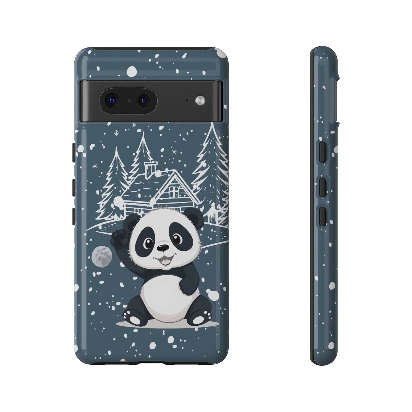Cute Panda Phone Case for Samsung Galaxy and Google Pixel - KarArmDesign