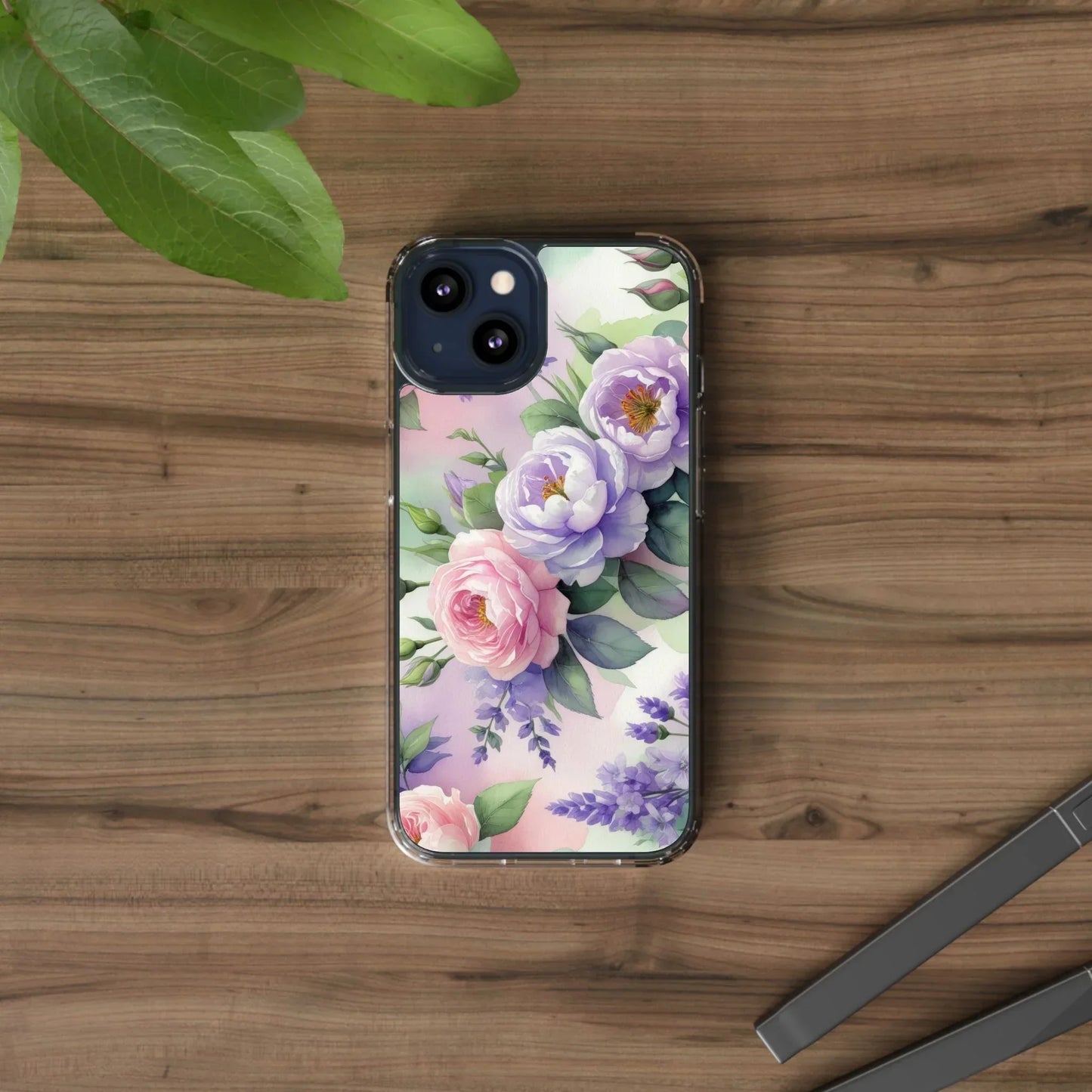 Clear Phone Case for iPhone 12-16 and Samsung Galaxy S21 Models - KarArmDesign