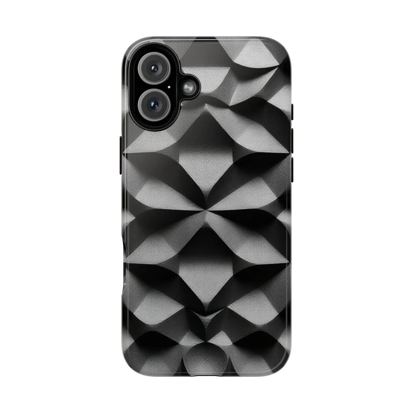 3D Geometric Phone Case for iPhone 8–16 Models - KarArmDesign