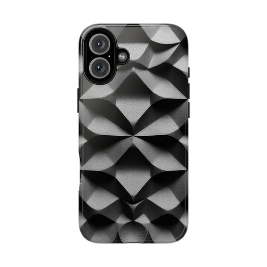 3D Geometric Phone Case for iPhone 8–16 Models - KarArmDesign