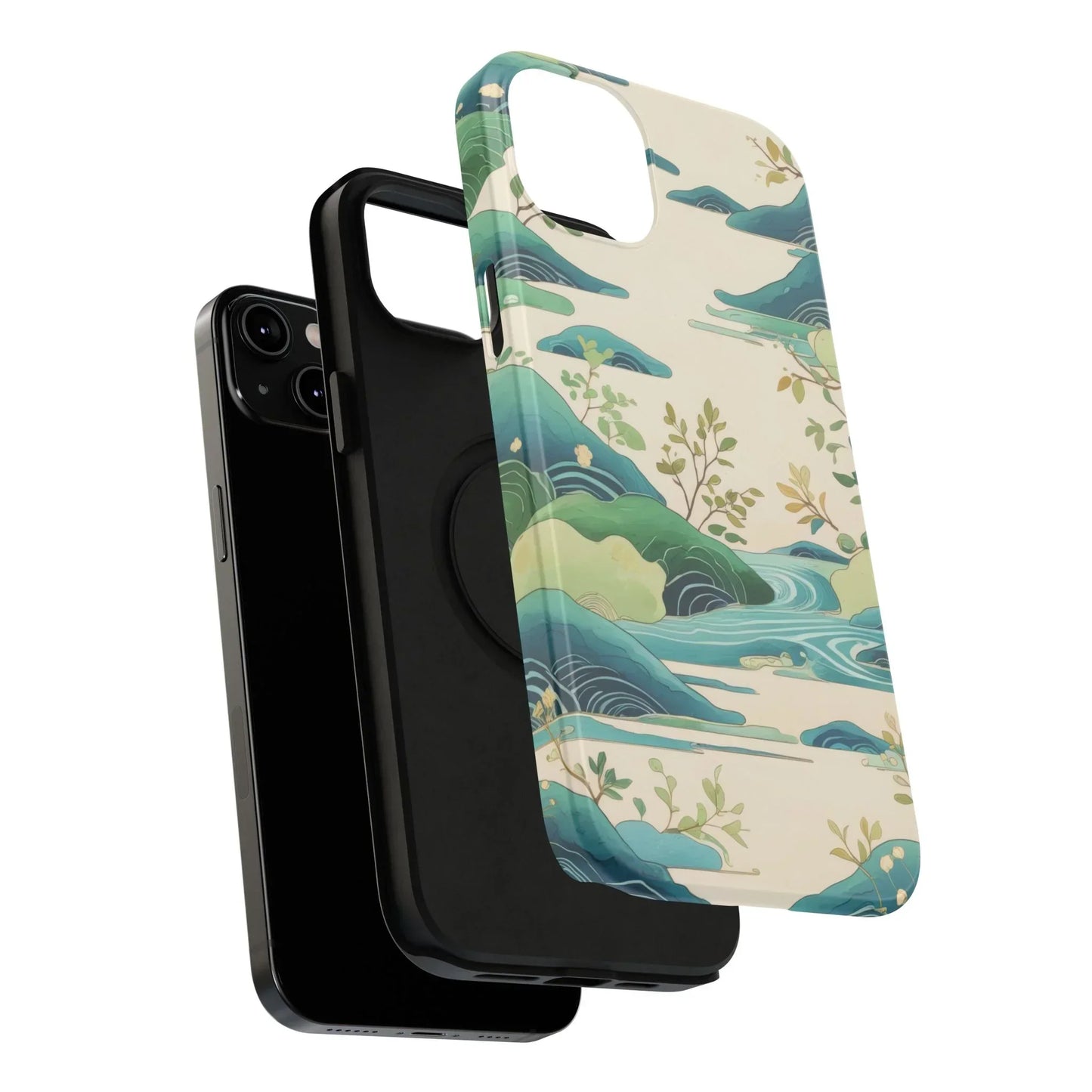 Nature Landscape Phone Case for iPhone 12-16 and Samsung Galaxy S21-S22 Models - KarArmDesign
