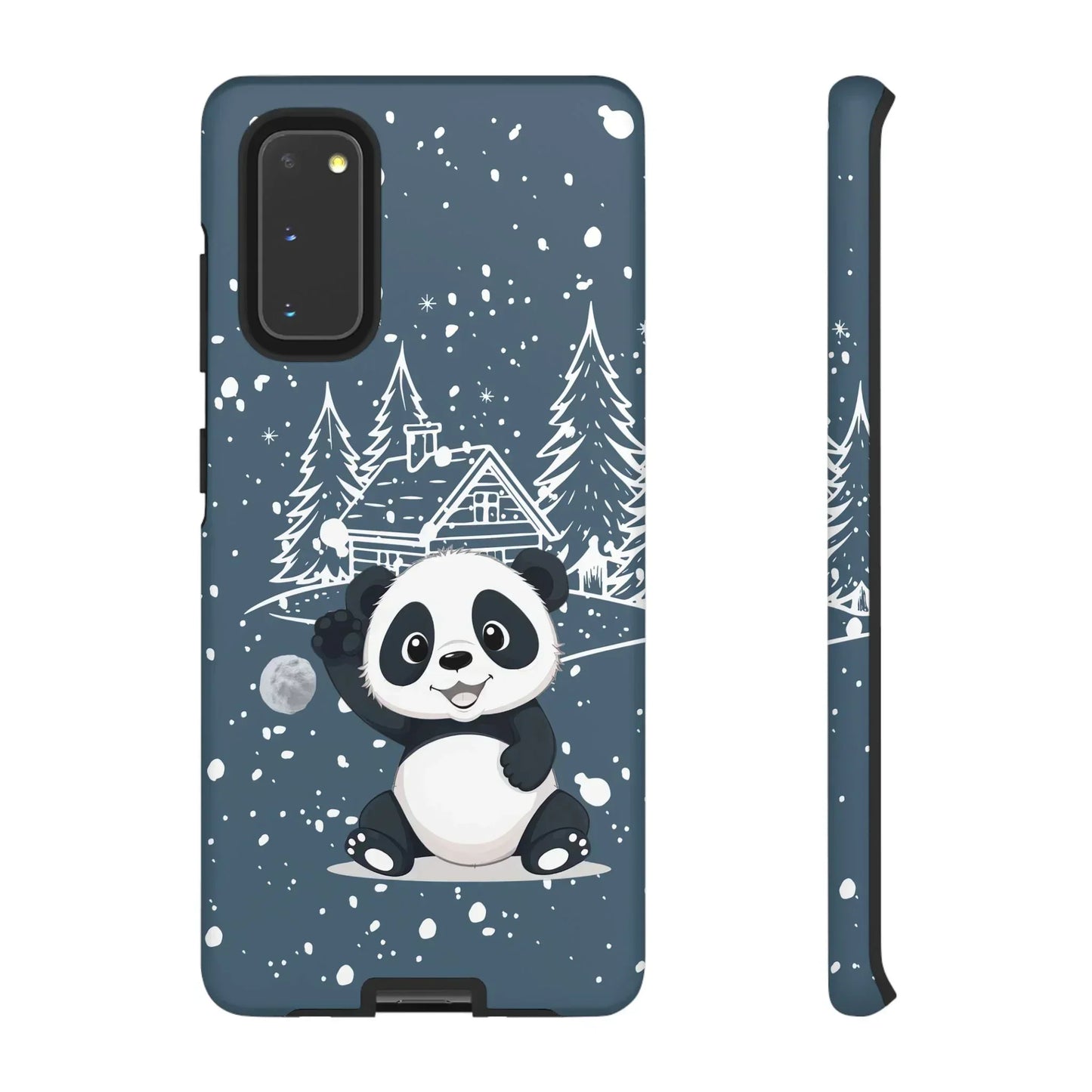 Cute Panda Phone Case for Samsung Galaxy and Google Pixel - KarArmDesign