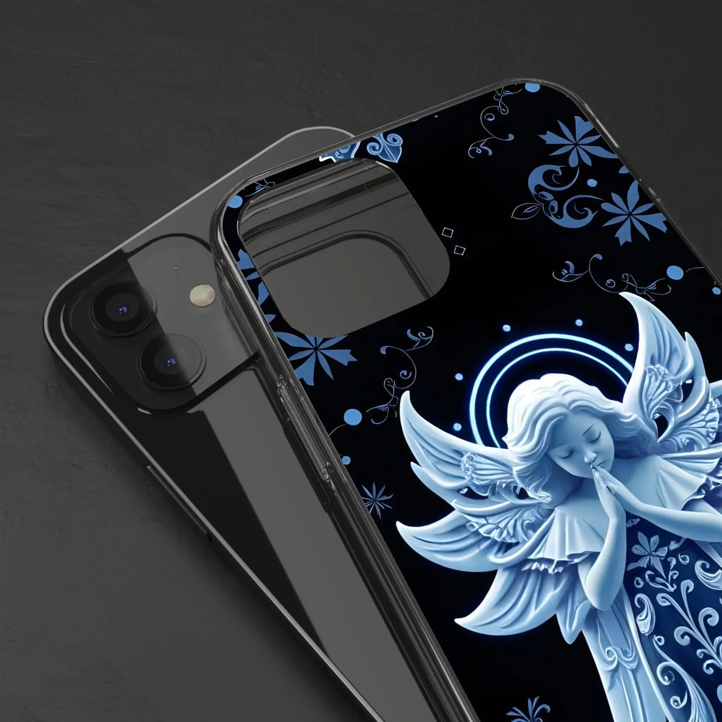 Divine Angel Prayer Design Phone Case for iPhone 12-16 Models - KarArmDesign