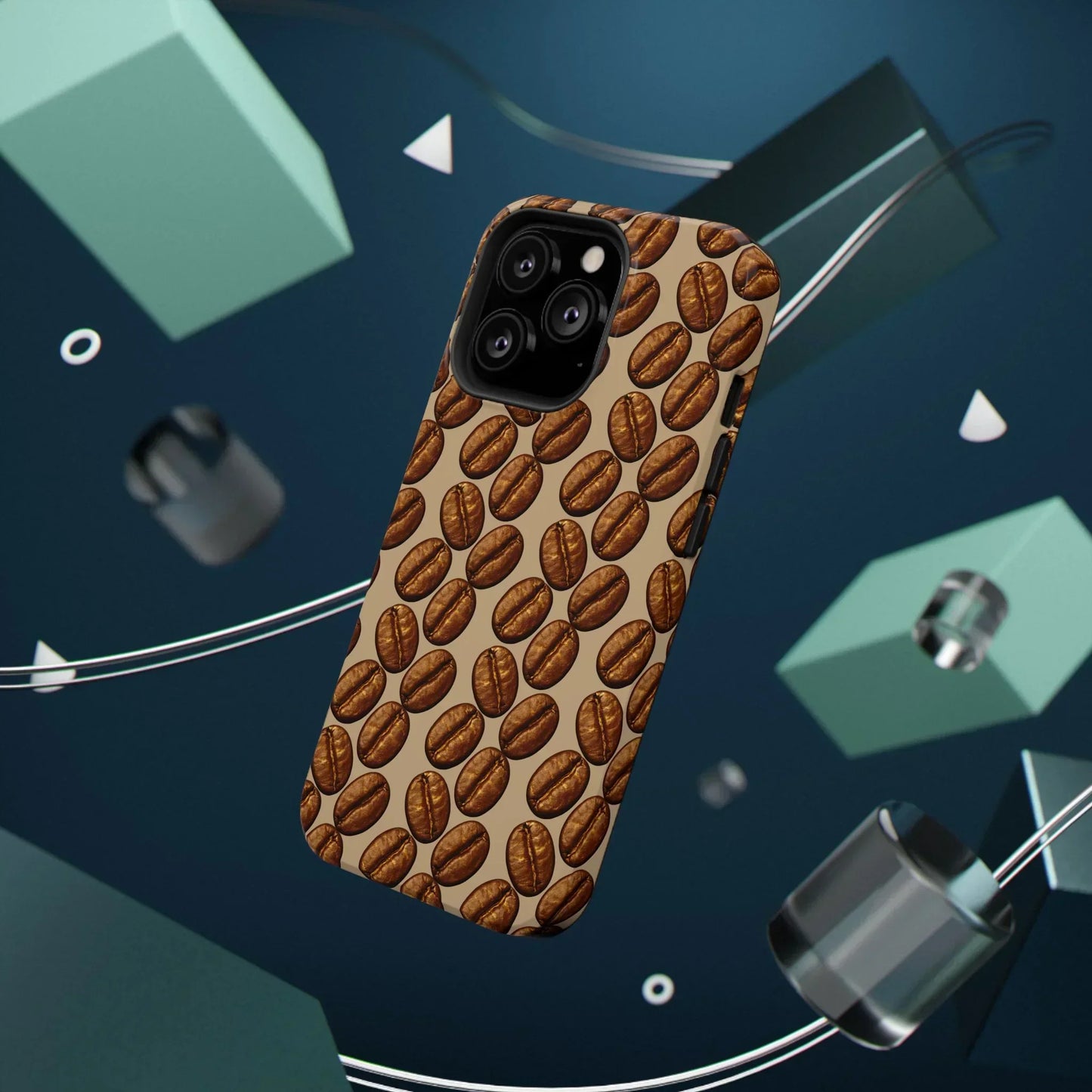 Coffee Pattern Phone Case for iPhone and Samsung Galaxy - KarArmDesign