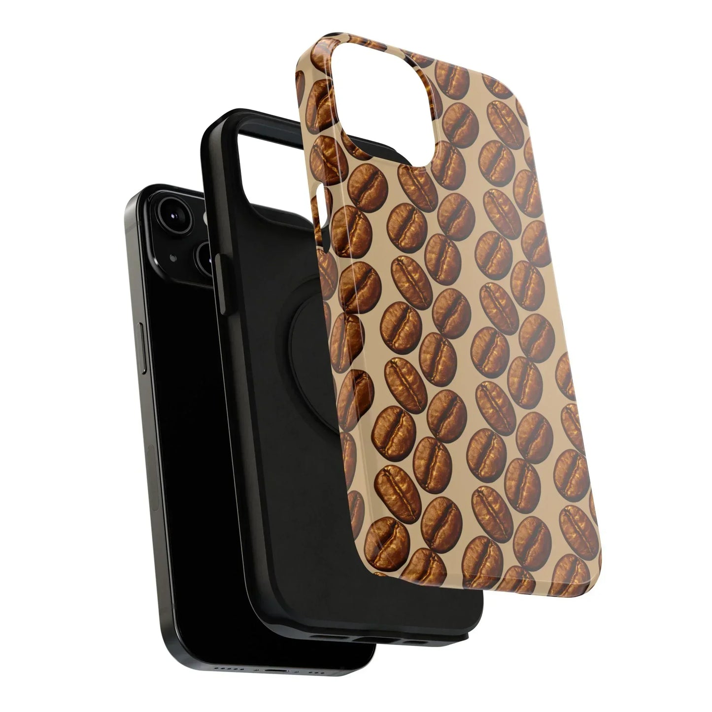 Coffee Pattern Phone Case for iPhone and Samsung Galaxy - KarArmDesign