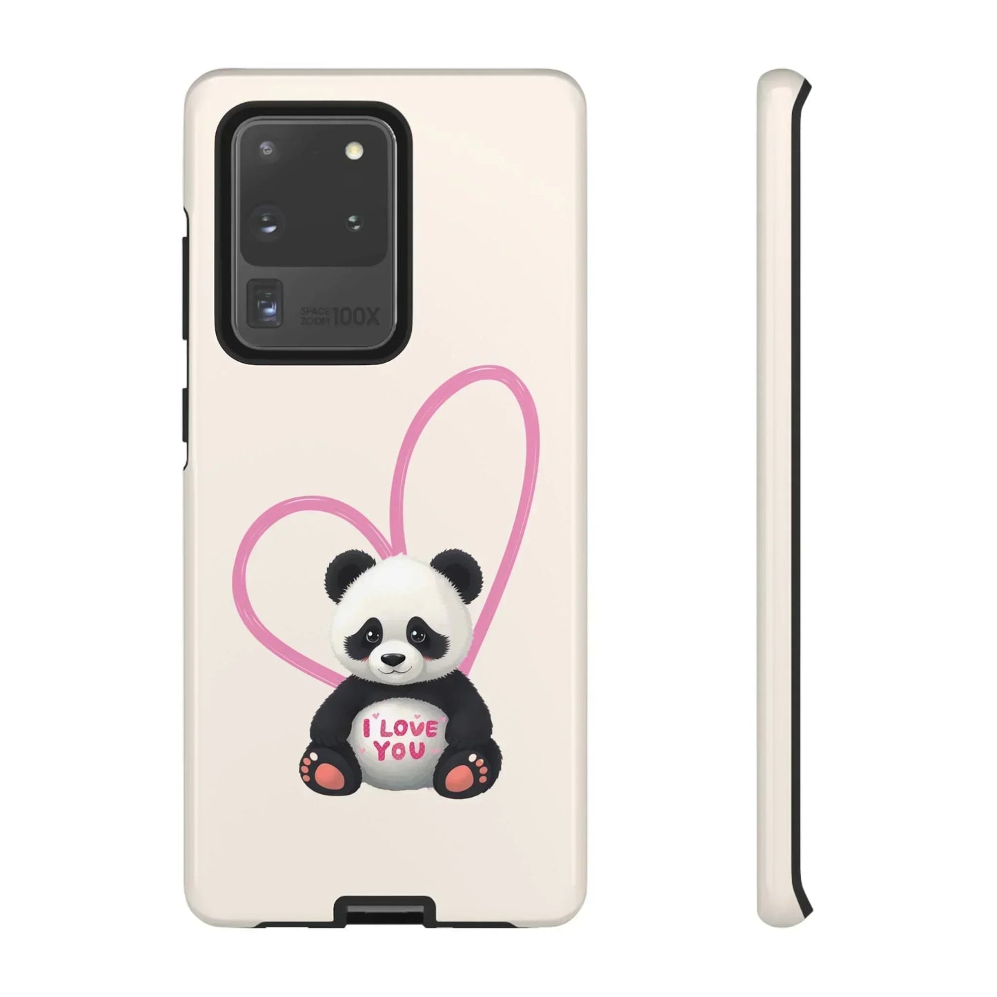 Adorable Panda Phone Case for Samsung Galaxy S10-S25 Models - KarArmDesign