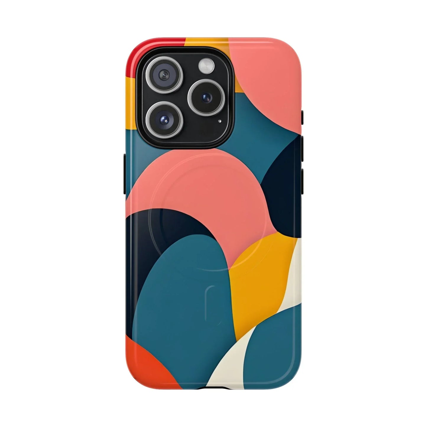 Colorful Abstract Art Phone Case for iPhone 14-16 Models - KarArmDesign
