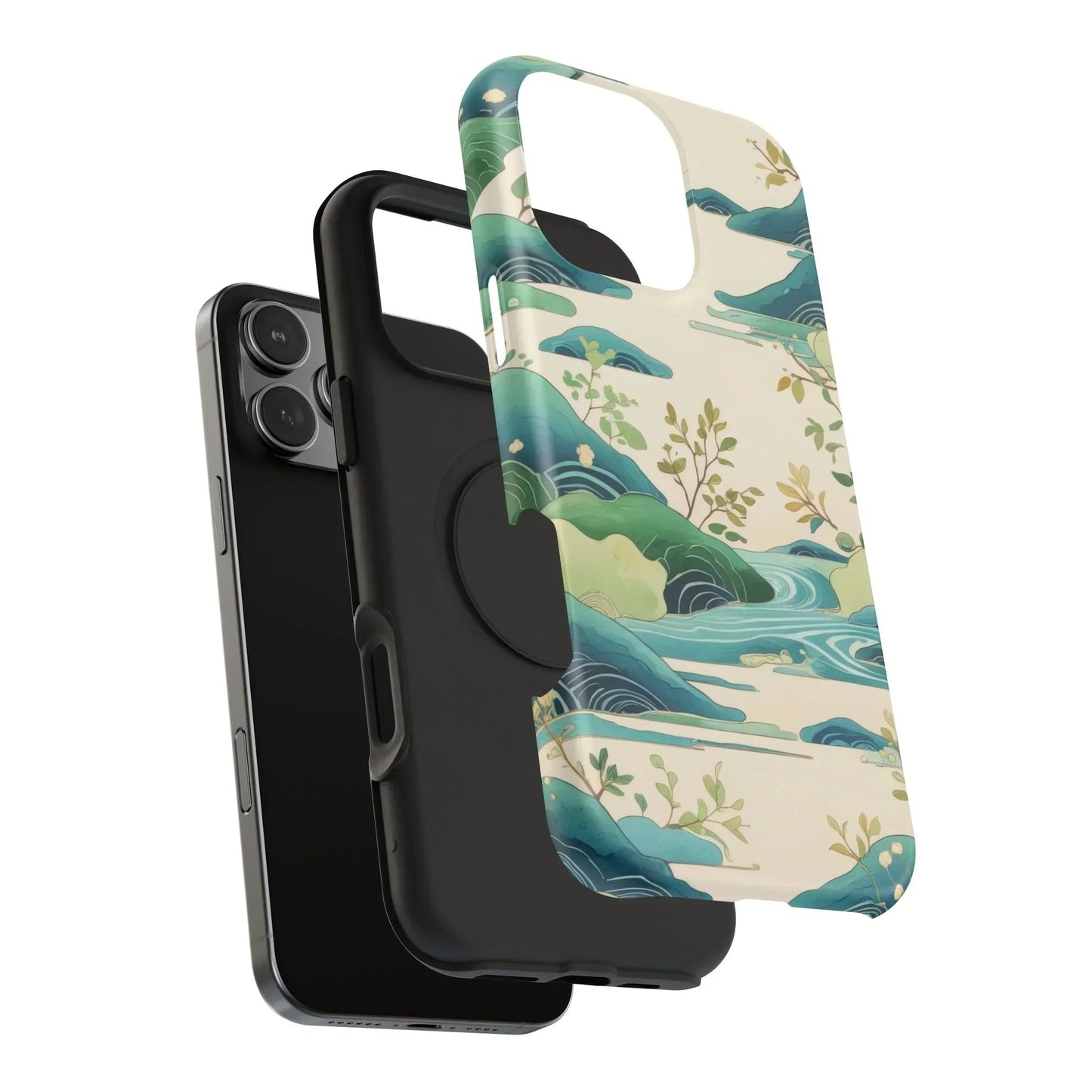 Nature Landscape Phone Case for iPhone 12-16 and Samsung Galaxy S21-S22 Models - KarArmDesign