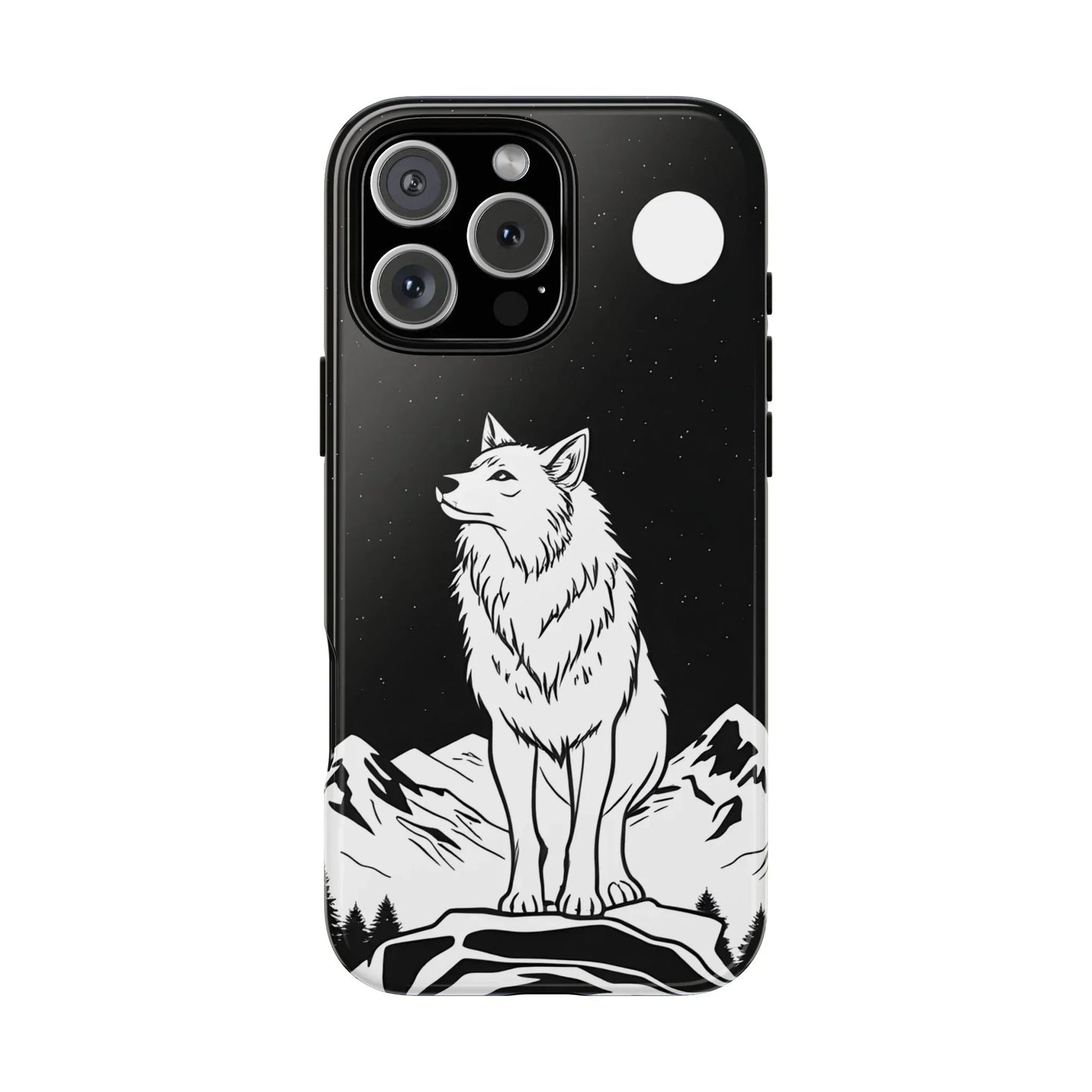 Majestic Wolf Phone Case for iPhone and Samsung Galaxy - KarArmDesign