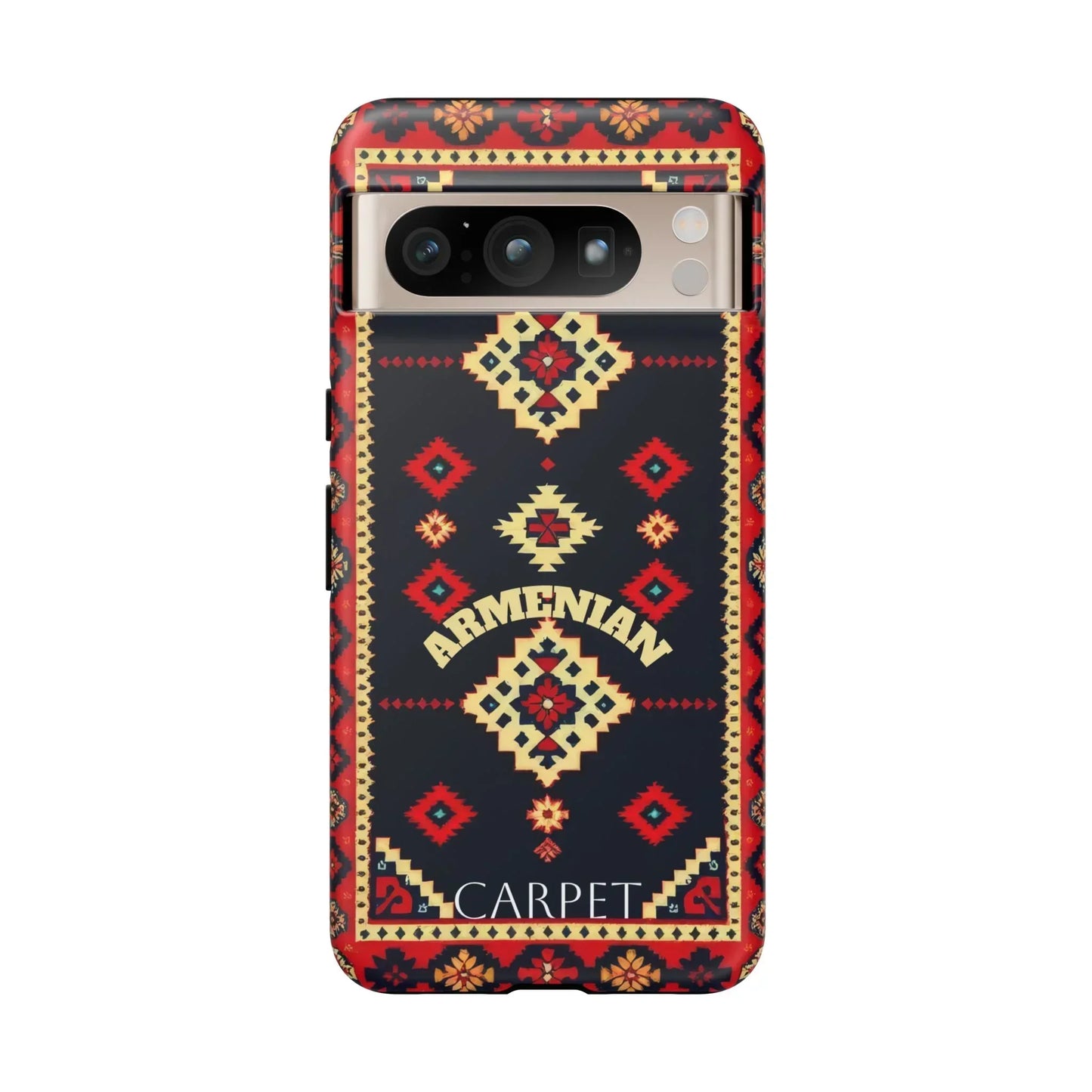 Armenian Carpet Design Phone Case for Samsung Galaxy and Google Pixel Models - KarArmDesign
