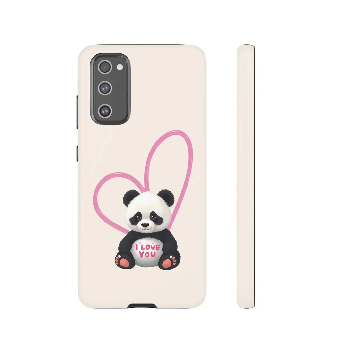 Adorable Panda Phone Case for Samsung Galaxy S10-S25 Models - KarArmDesign