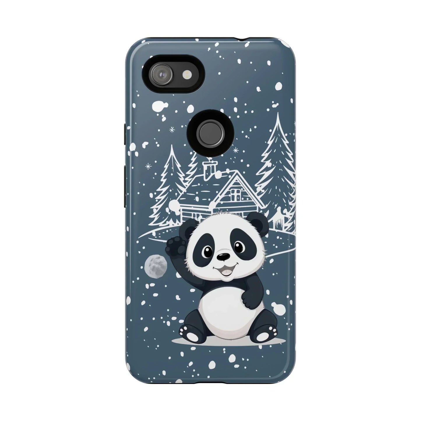 Cute Panda Phone Case for Samsung Galaxy and Google Pixel - KarArmDesign