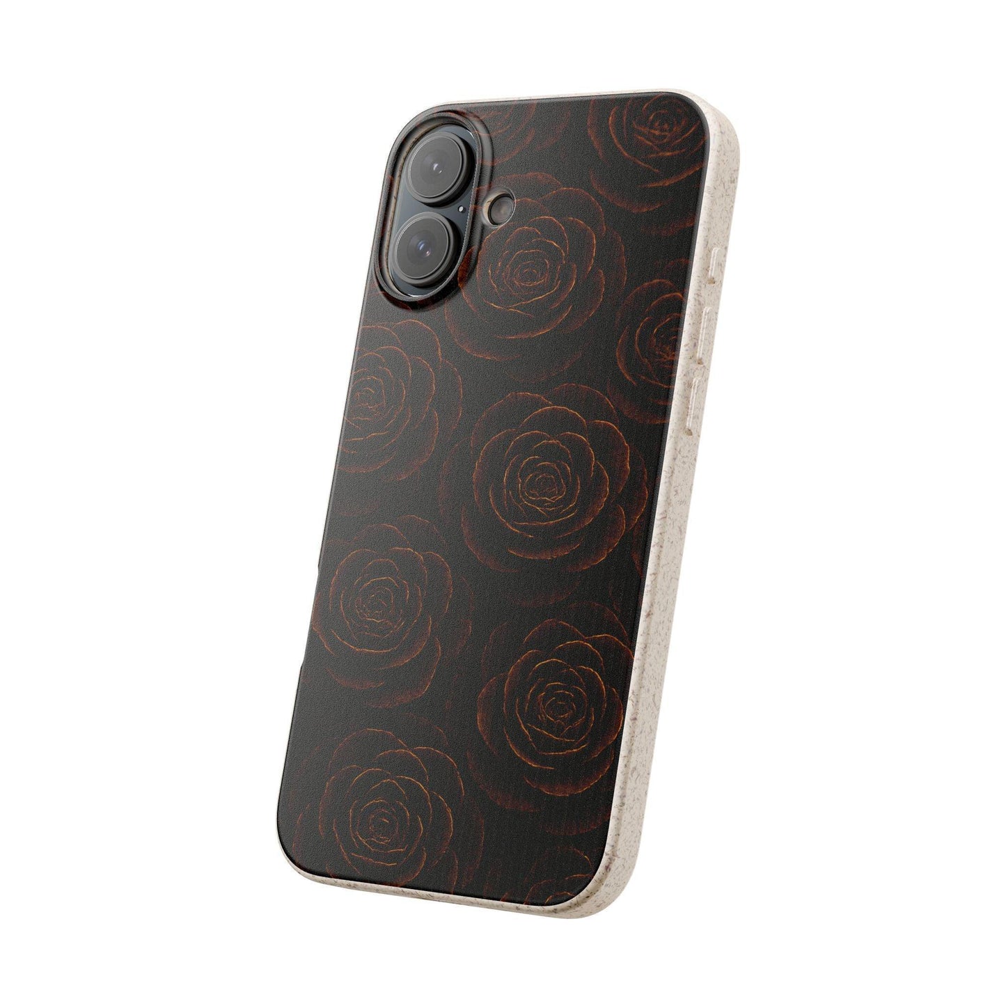 Wooden Roses Phone Case for iPhone 11-16 and Samsung Galaxy S20-S22 Models - KarArmDesign