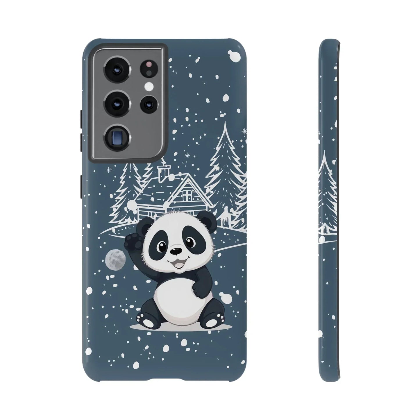 Cute Panda Phone Case for Samsung Galaxy and Google Pixel - KarArmDesign