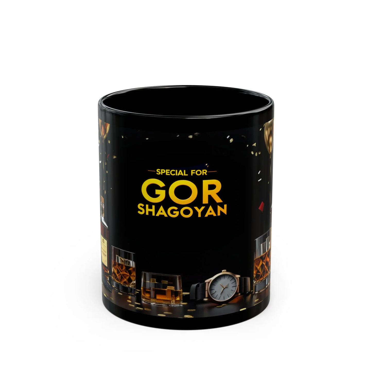 Gift Mug Special Black 11oz - KarArmDesign