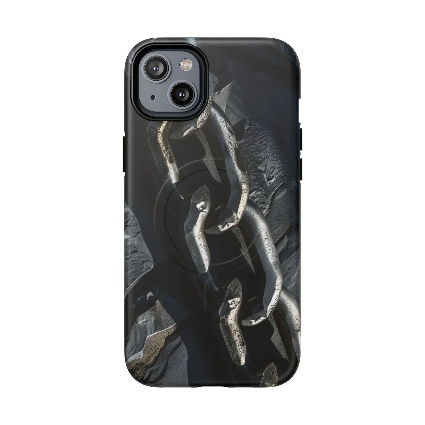 “Iron Chain” Tough Magnetic Phone Case for iPhone 14-16 Models - KarArmDesign