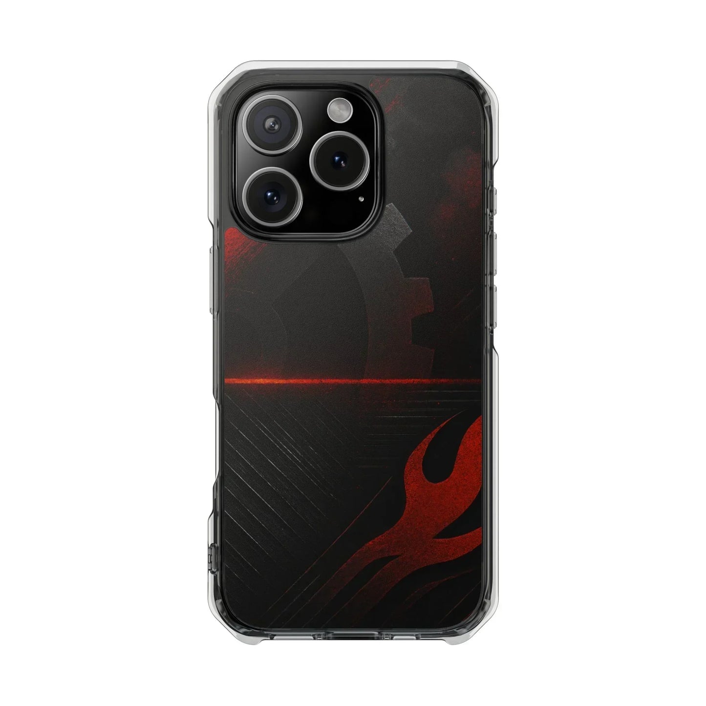 Gear Flame Phone Case for iPhone 14-16 Models - KarArmDesign