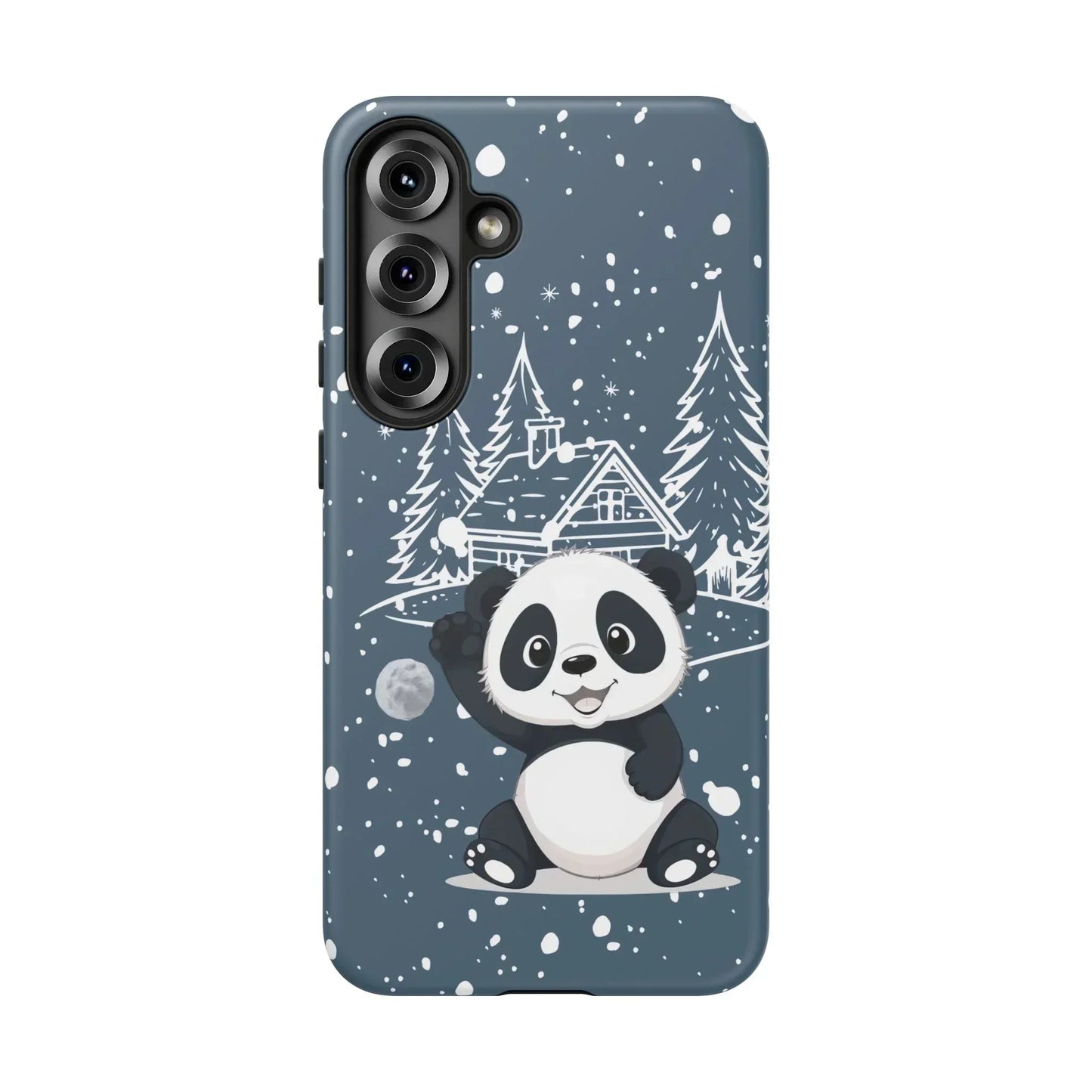 Cute Panda Phone Case for Samsung Galaxy and Google Pixel - KarArmDesign