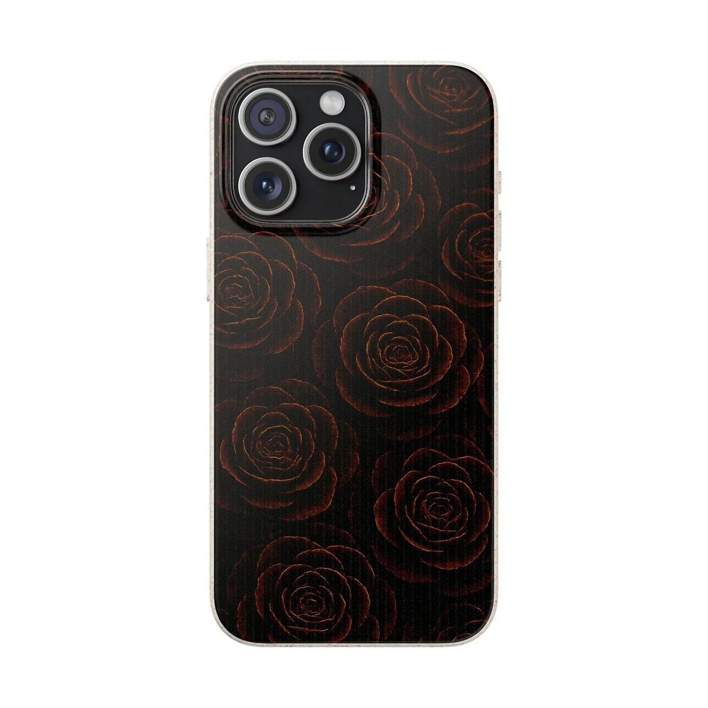 Wooden Roses Phone Case for iPhone 11-16 and Samsung Galaxy S20-S22 Models - KarArmDesign