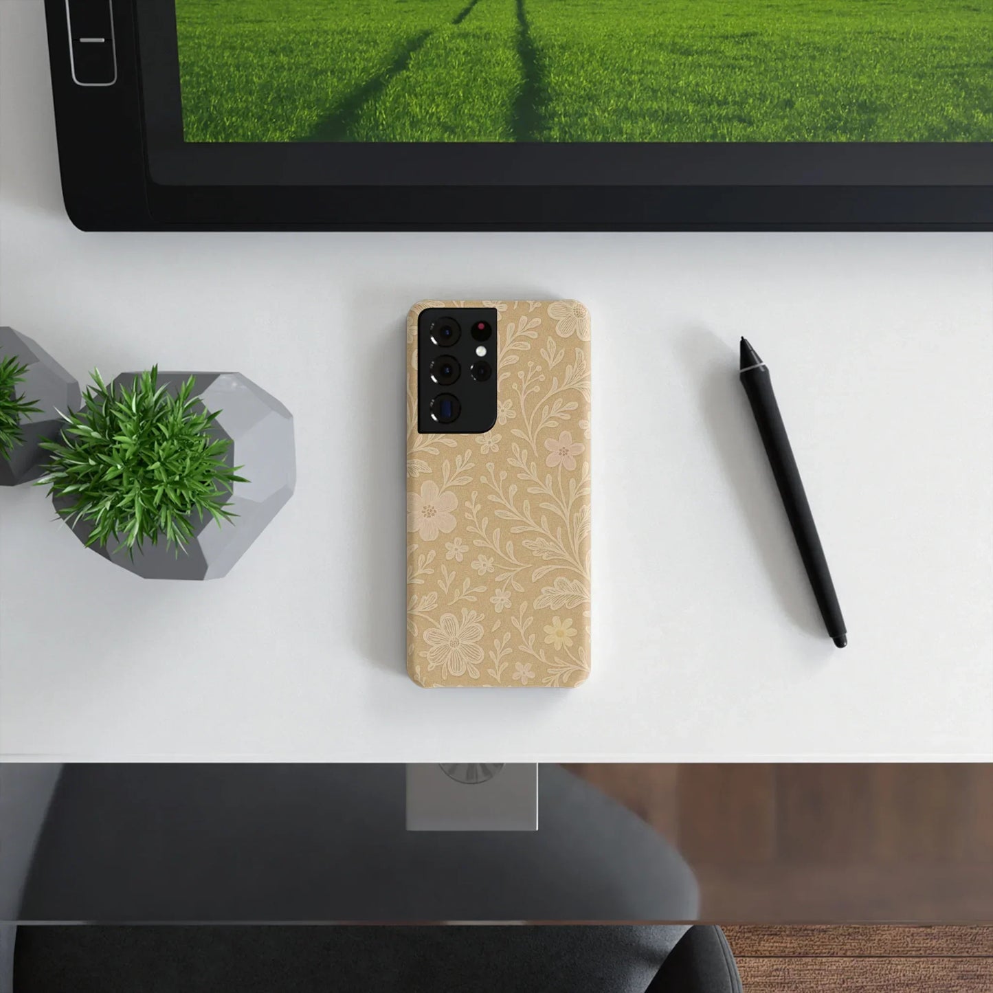 Blossom Veil Floral Phone Case for Samsung Galaxy S21 Models - KarArmDesign