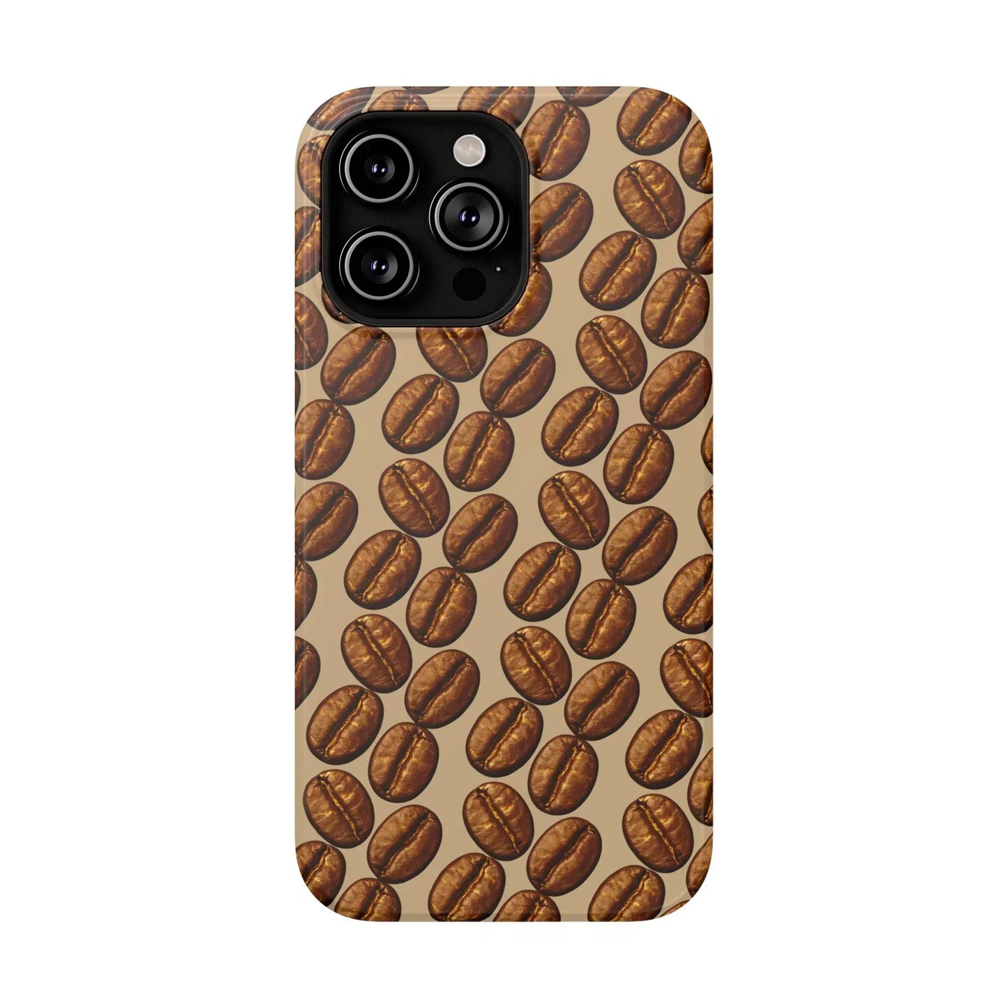 Coffee Pattern Phone Case for iPhone and Samsung Galaxy - KarArmDesign