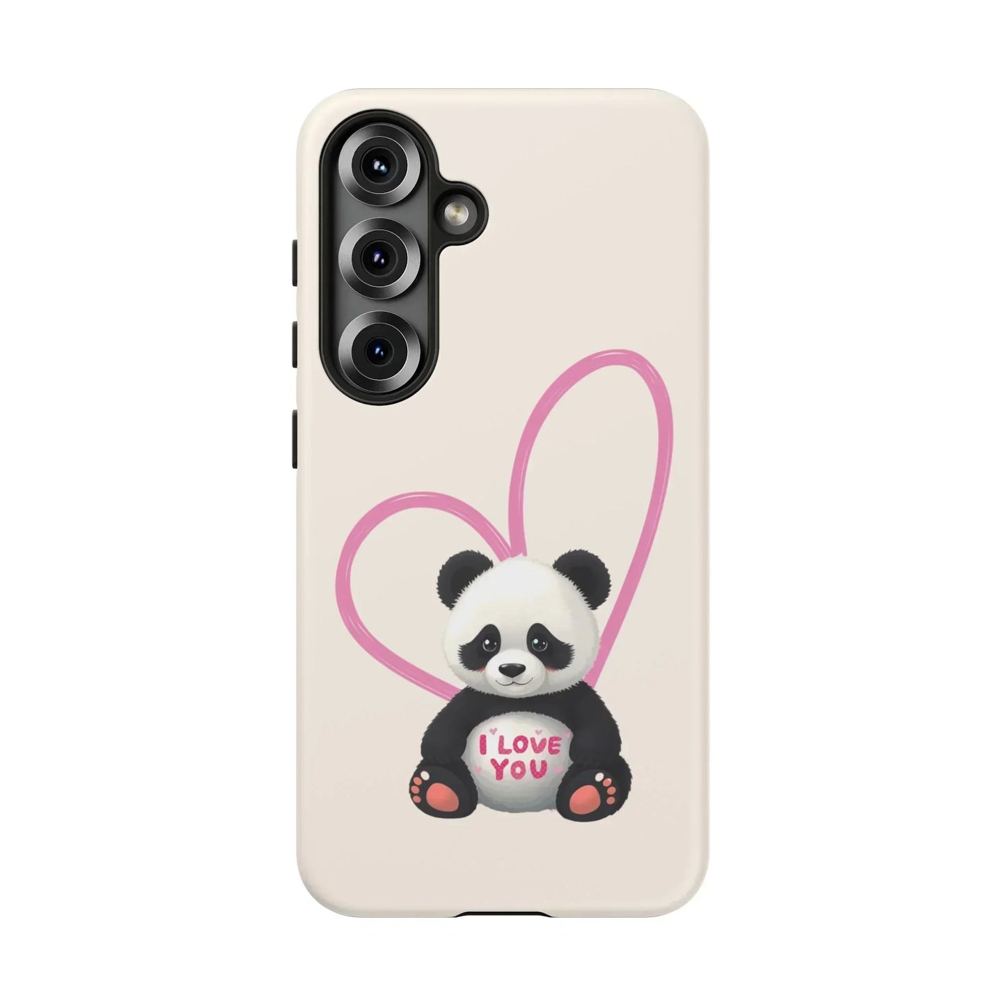 Adorable Panda Phone Case for Samsung Galaxy S10-S25 Models - KarArmDesign