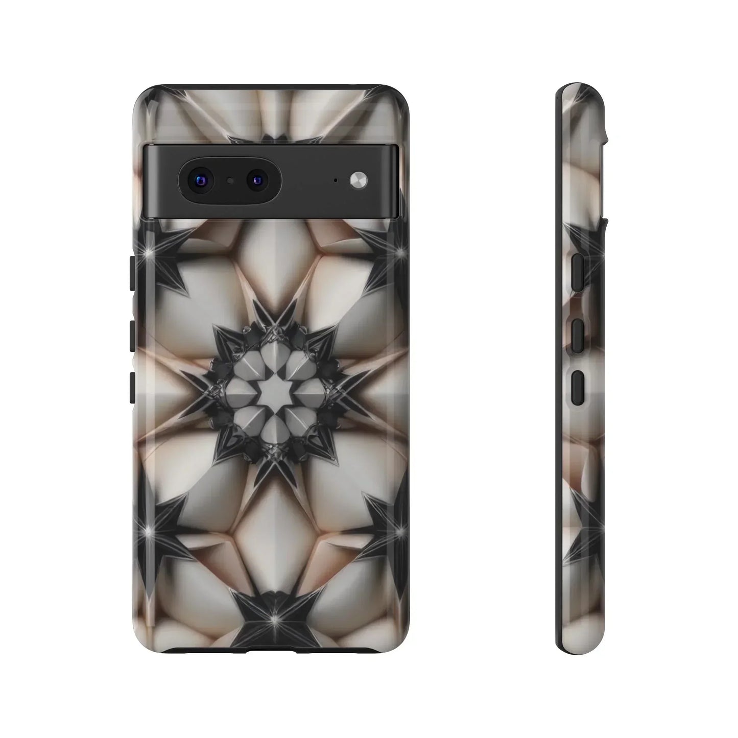 Kaleidoscope Pattern Phone Case for Samsung Galaxy and Google Pixel - KarArmDesign