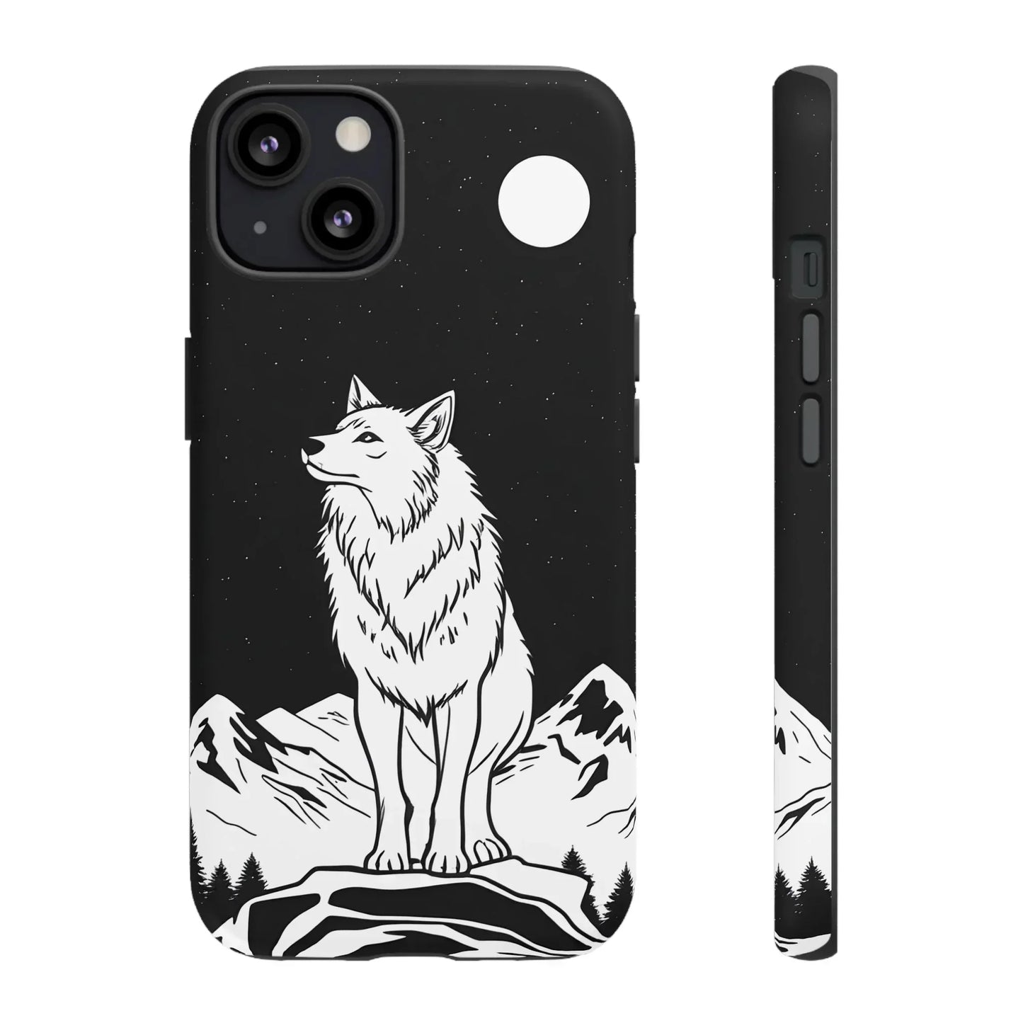 Majestic Wolf Phone Case for iPhone and Samsung Galaxy - KarArmDesign